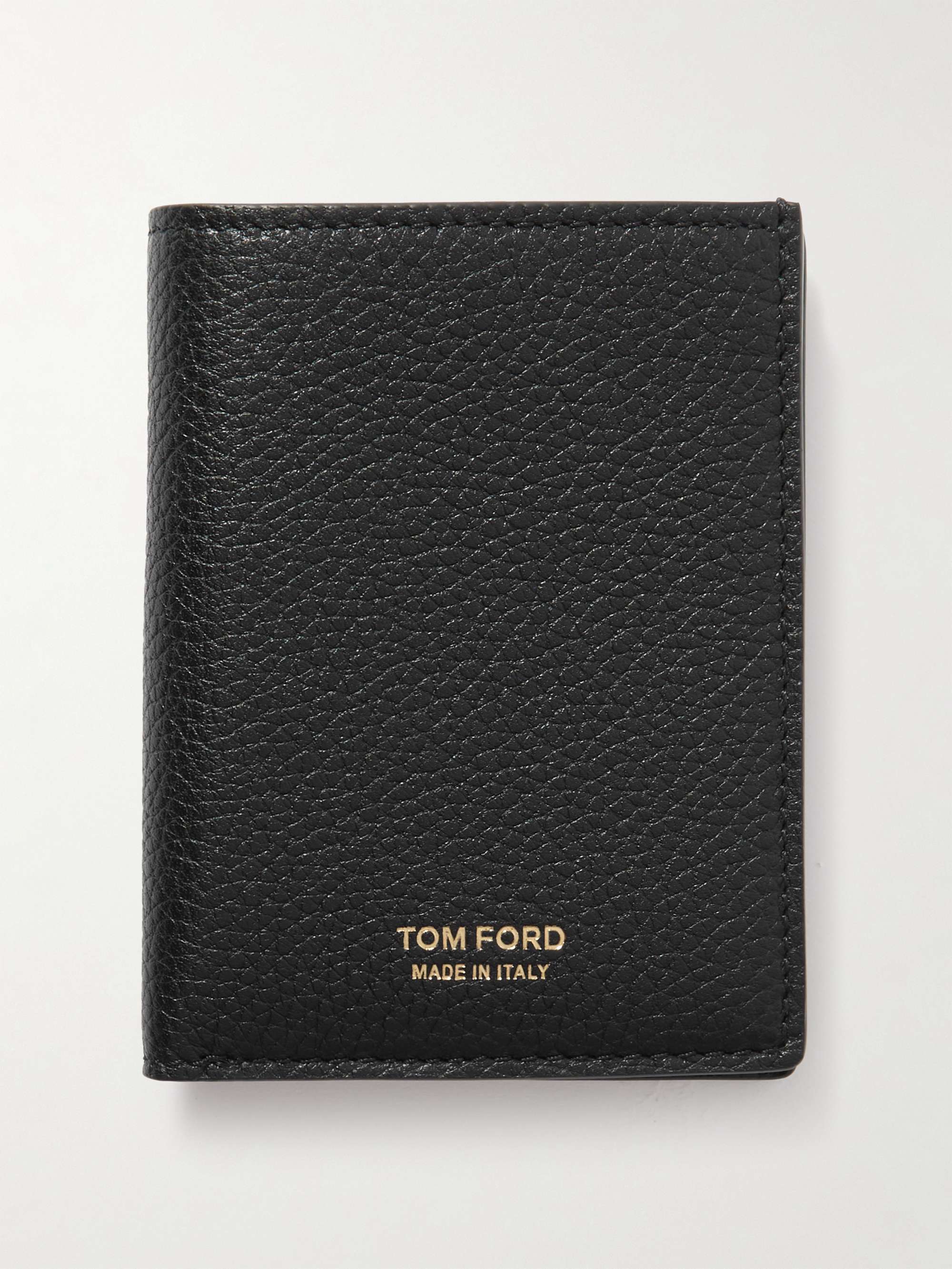 TOM FORD Full-Grain Leather Bifold Cardholder for Men | MR PORTER