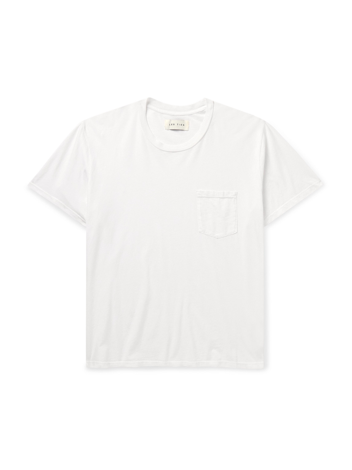 Les Tien Cotton-jersey T-shirt In White