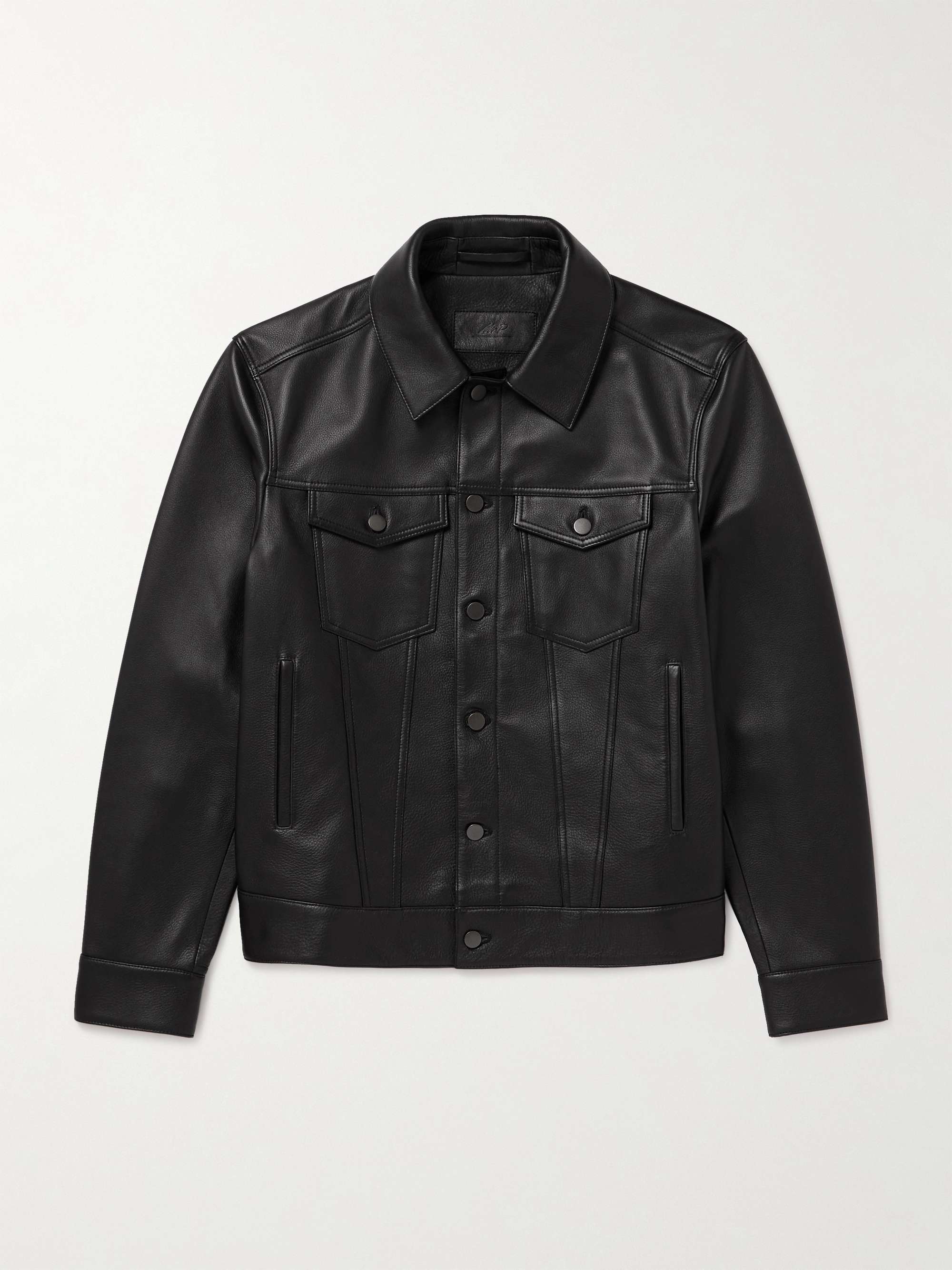 Coach leather jacket sale best sale