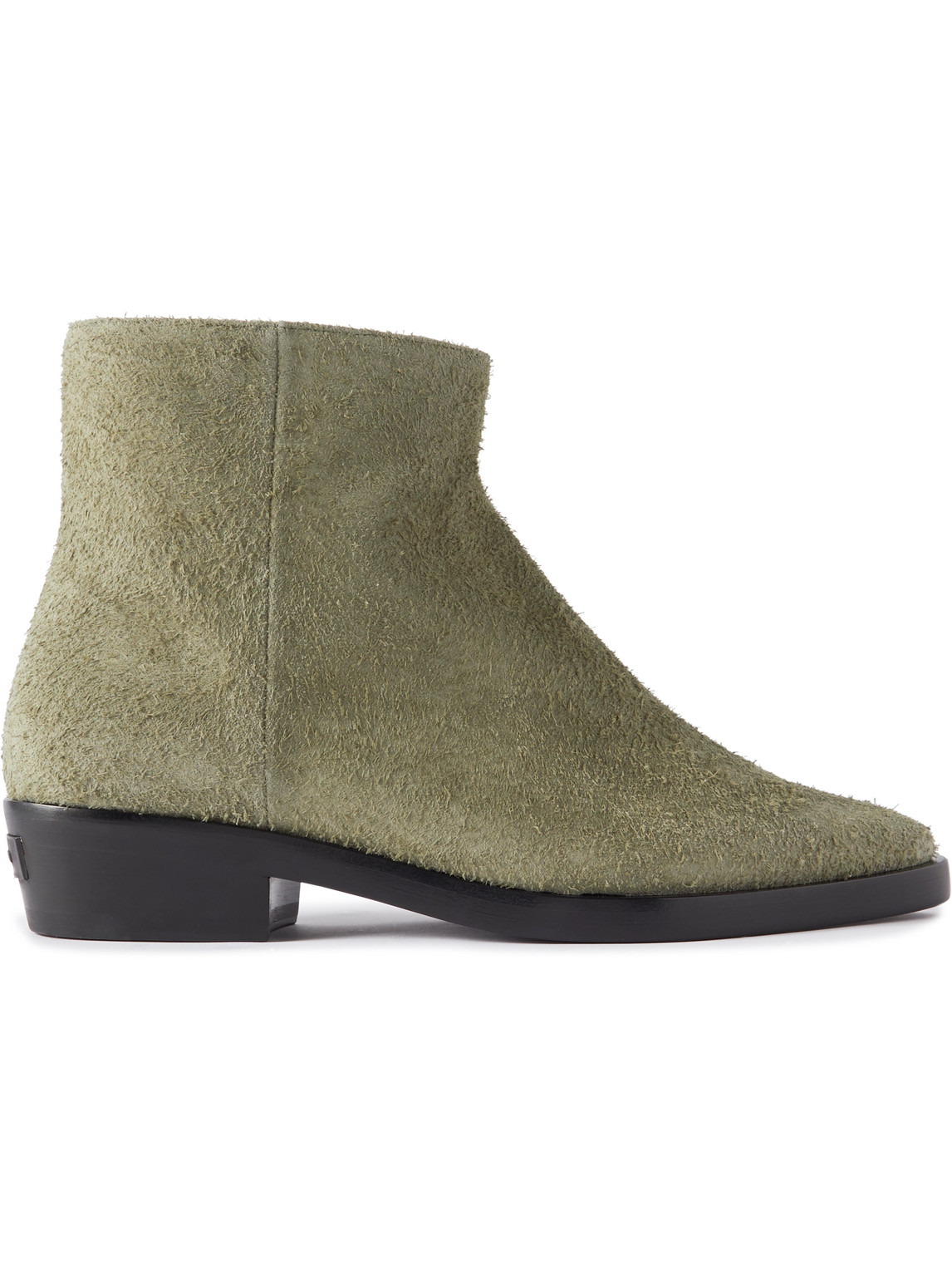 FEAR OF GOD WESTERN LOW SUEDE ANKLE BOOTS