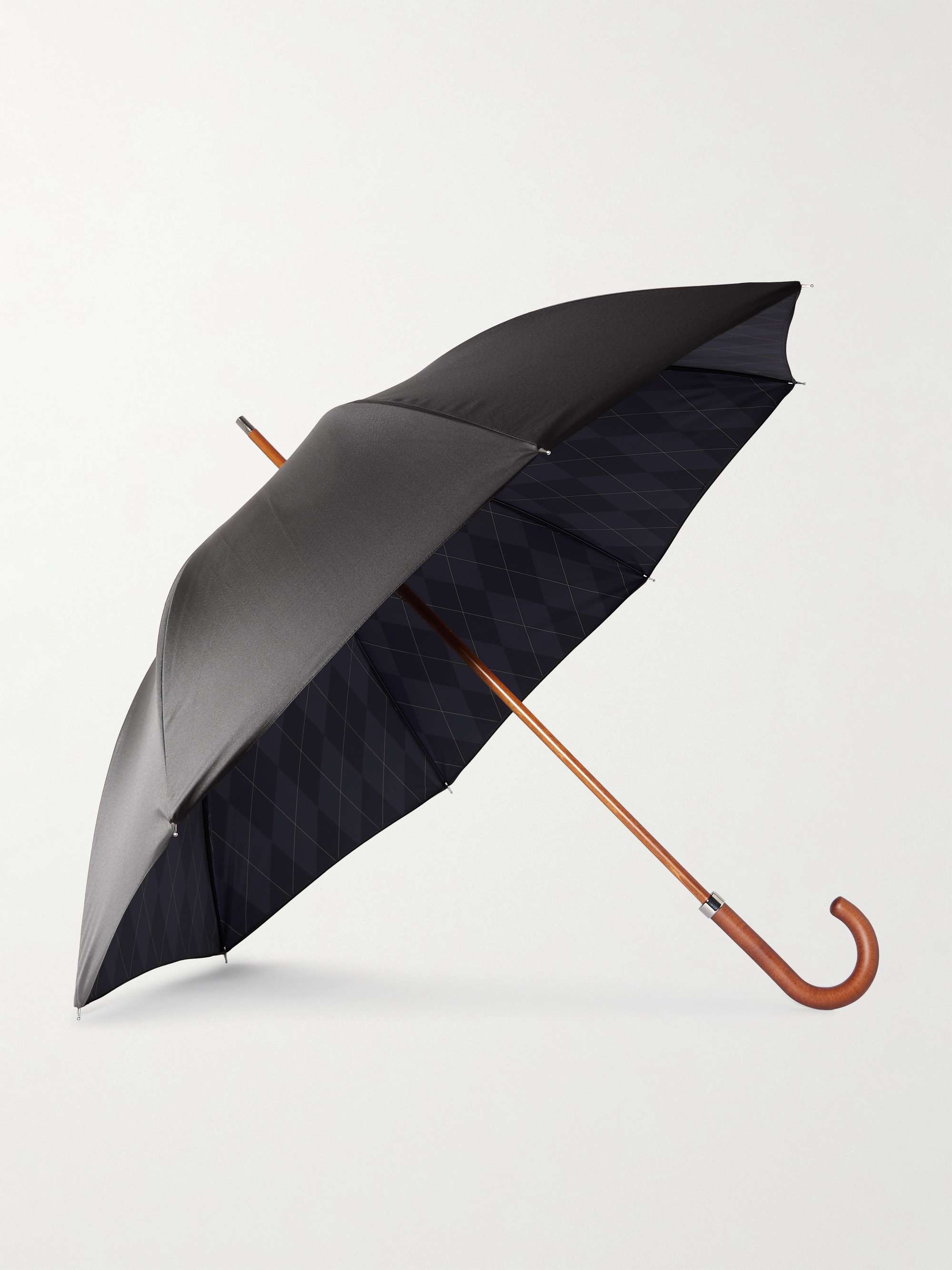 London Undercover Argylle Regenschirm mit Griff aus Holz von KINGSMAN für  Herren | MR PORTER