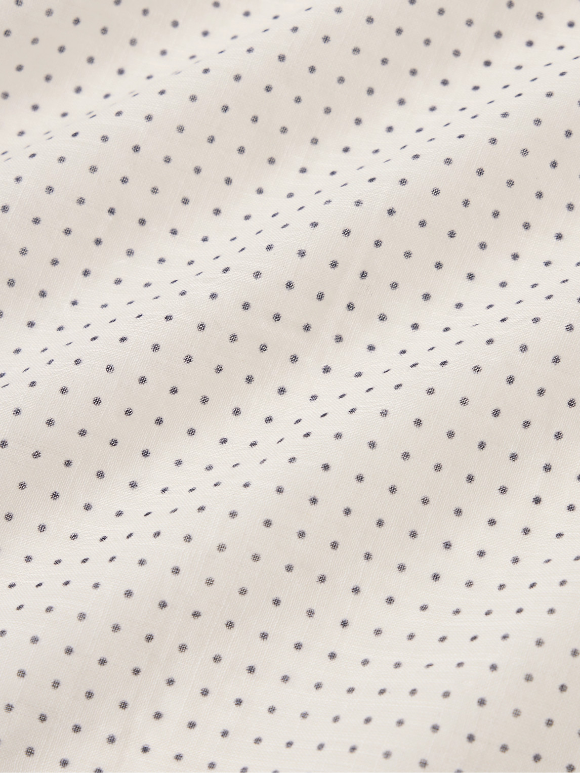 Shop Anderson & Sheppard Polka-dot Cotton-voile Pocket Square In Neutrals