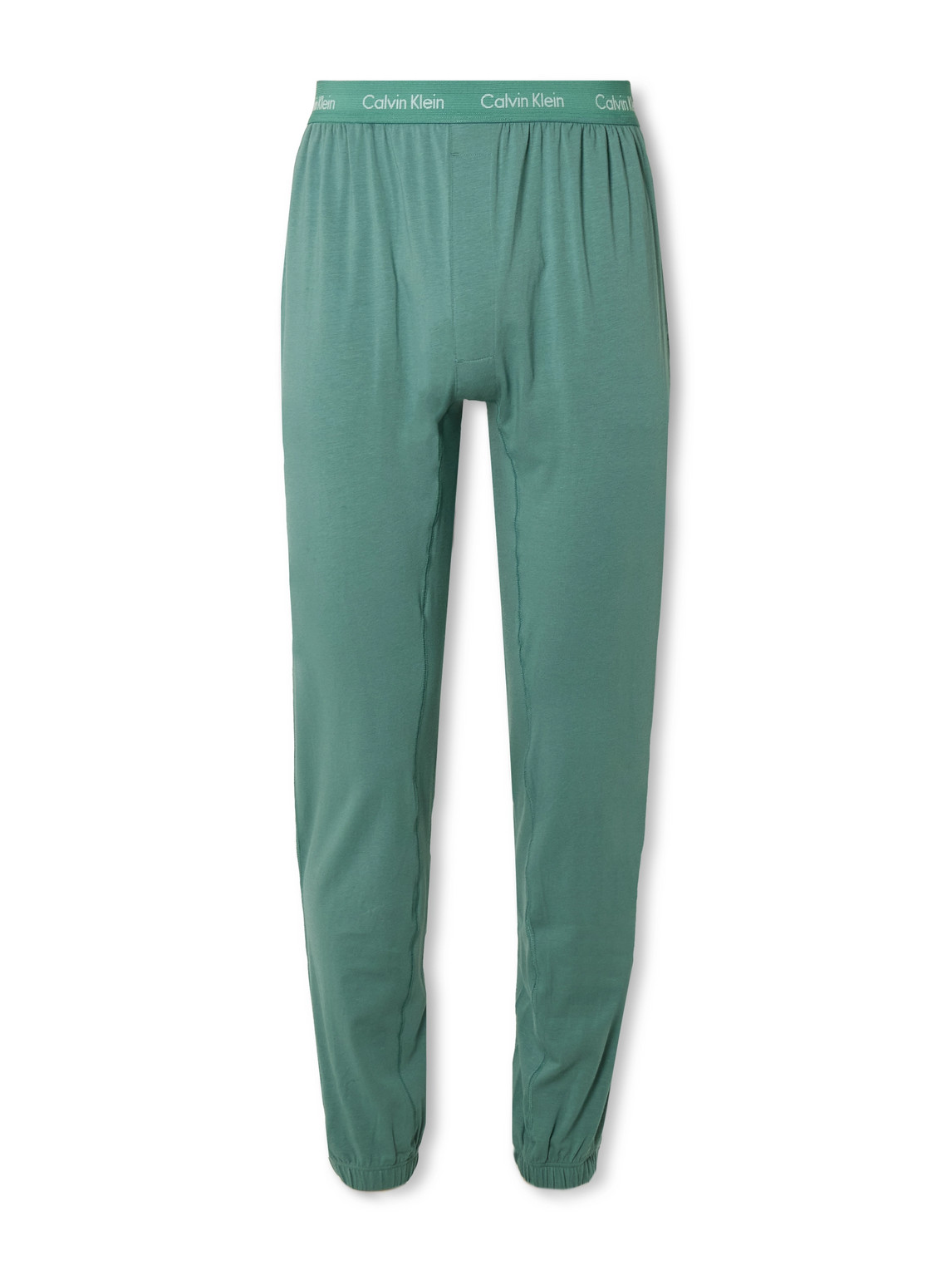 Calvin Klein Underwear Stretch-cotton Jersey Pyjama Trousers In Blue