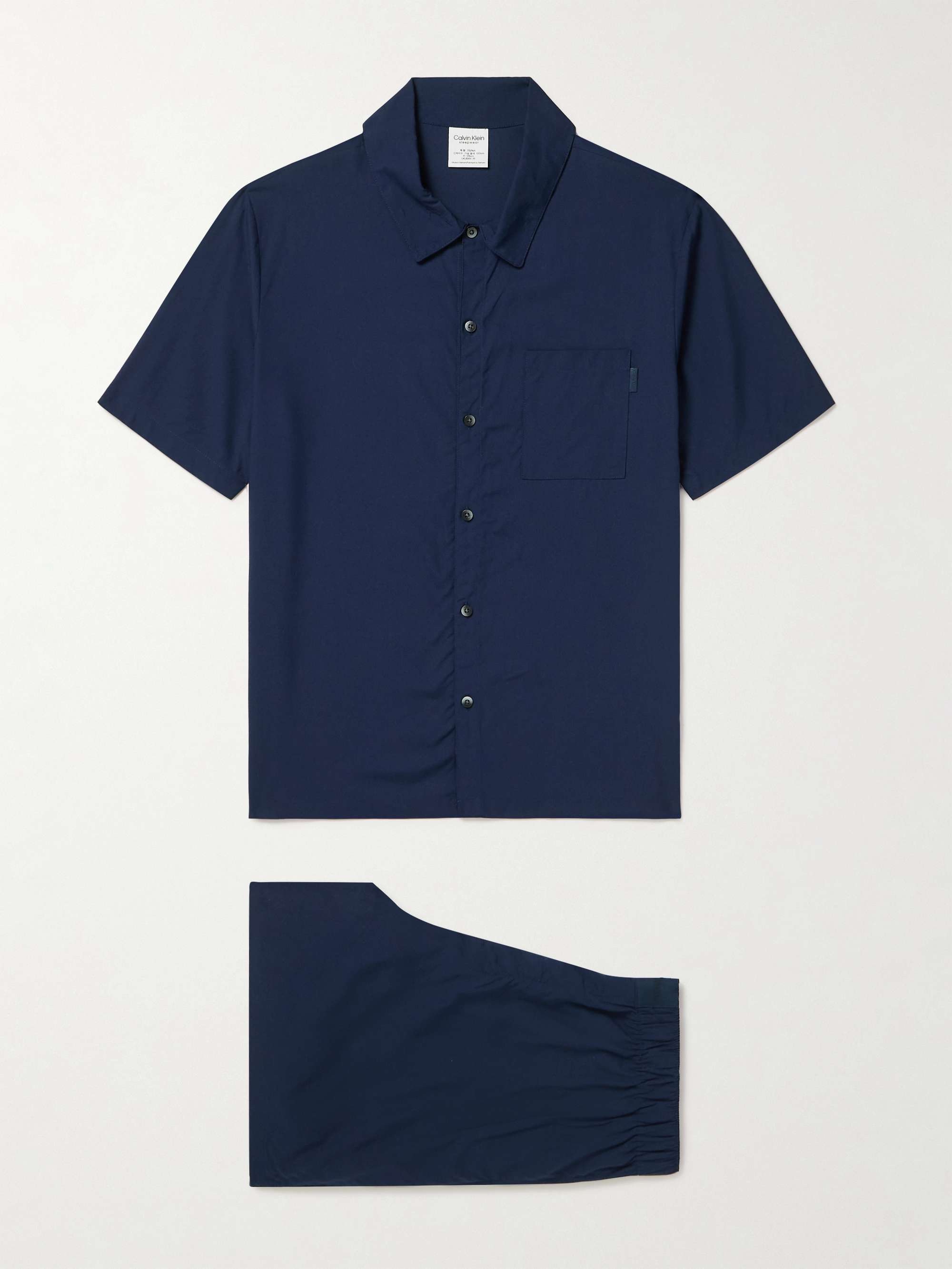 CALVIN KLEIN UNDERWEAR Poplin Pyjama Set for Men | MR PORTER