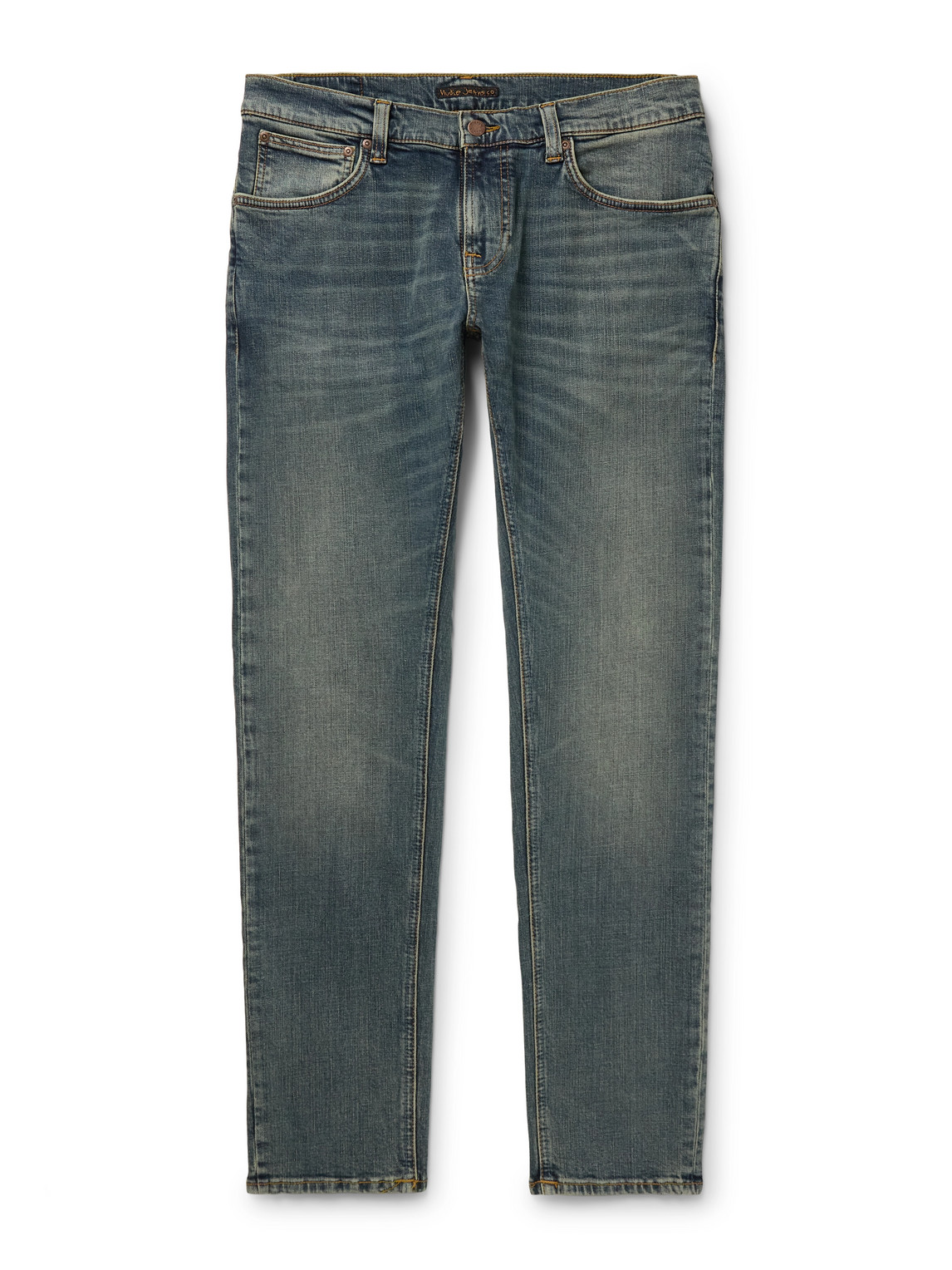 Nudie Jeans Tight Terry Skinny-fit Jeans In Blue