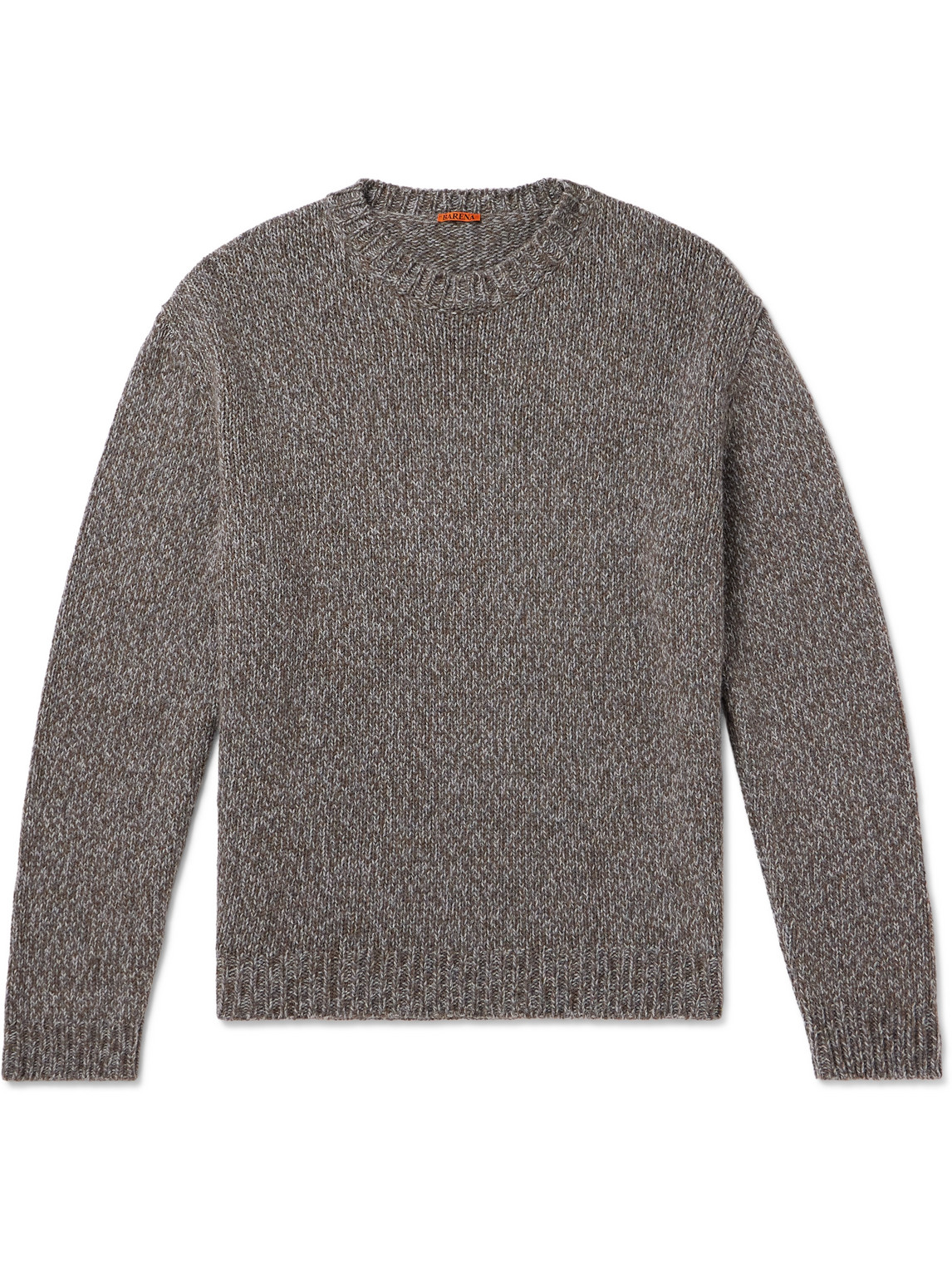 Barena Venezia Alpaca And Merino Wool-blend Sweater In Gray