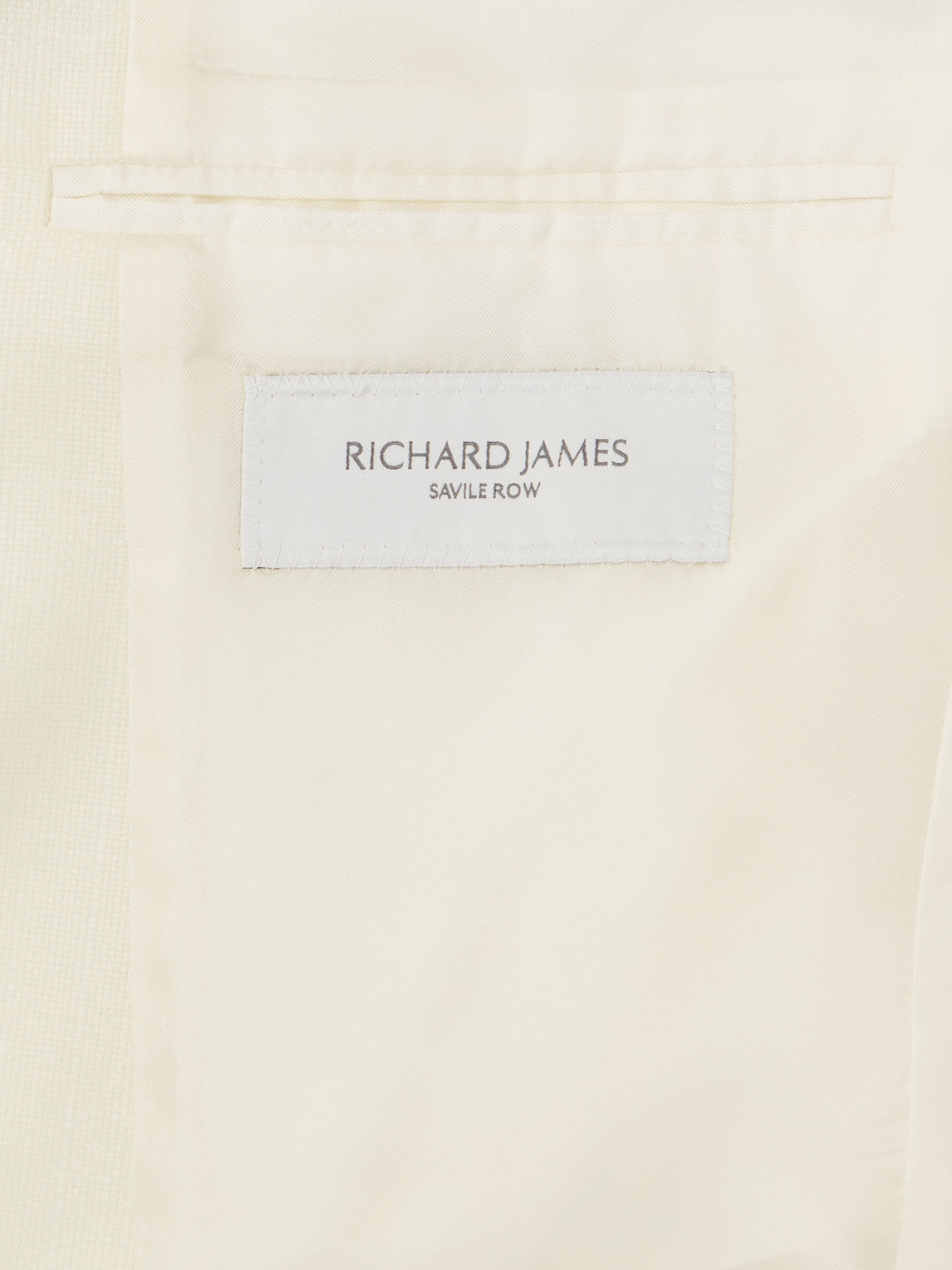Shop Richard James Hyde Textured-wool Blazer In Neutrals