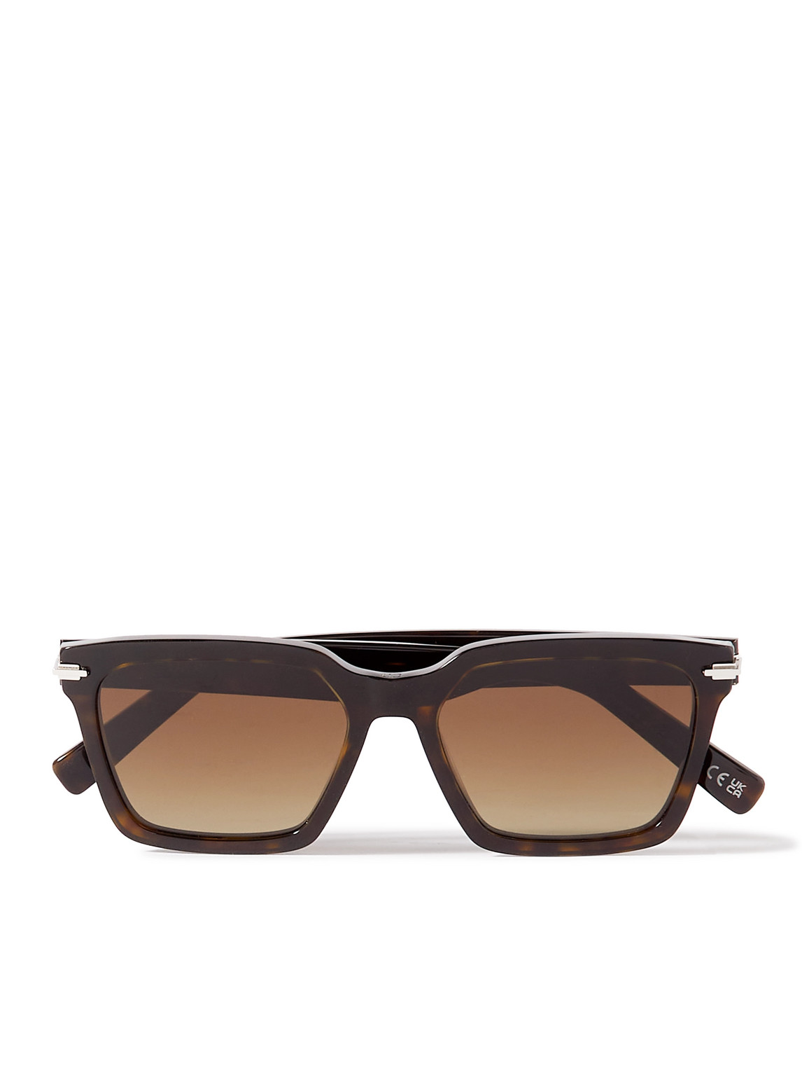 Dior Blacksuit S3i Square-frame Tortoiseshell Acetate Sunglasses In Black