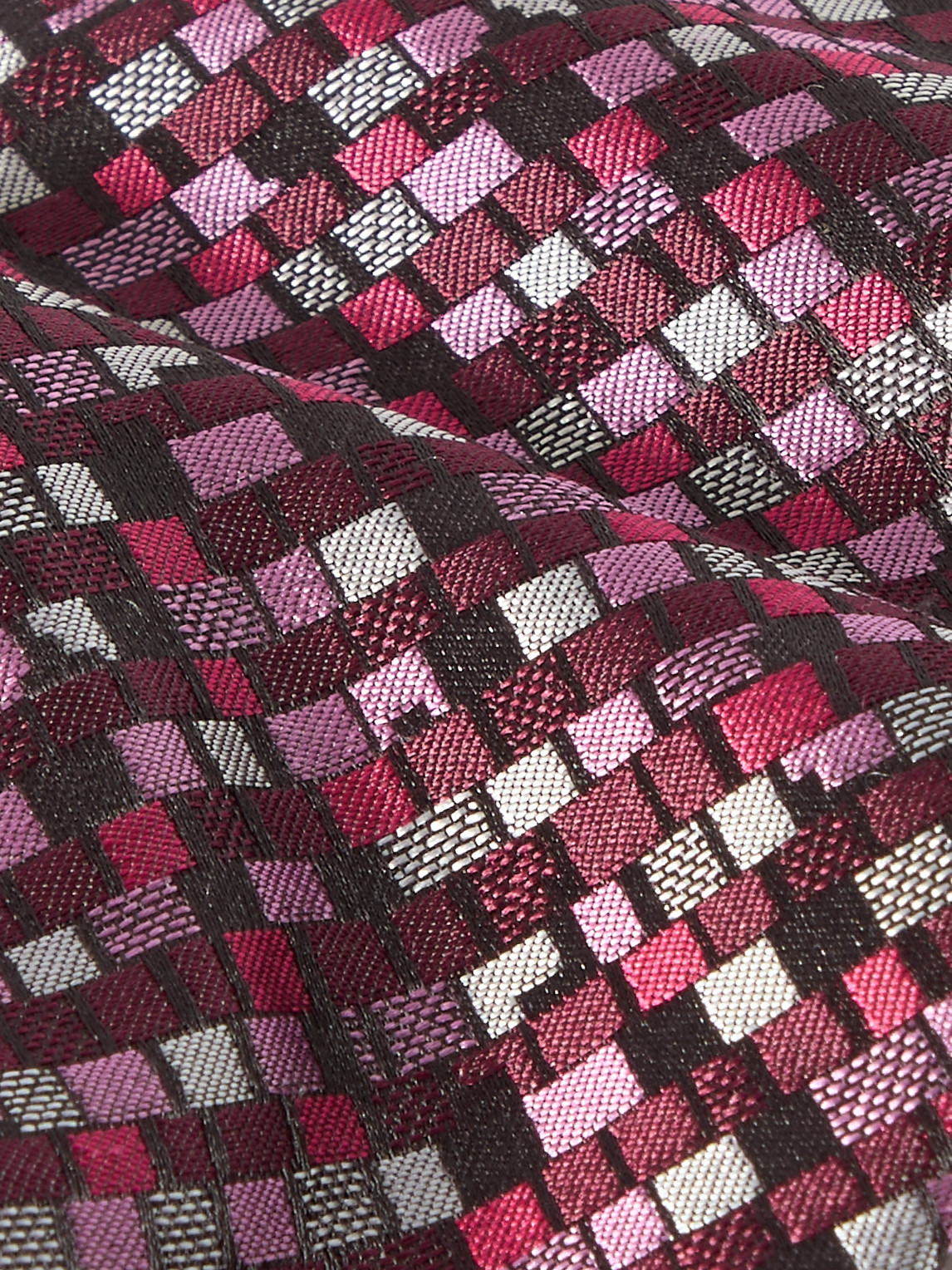 Shop Missoni 7cm Silk-jacquard Tie In Pink