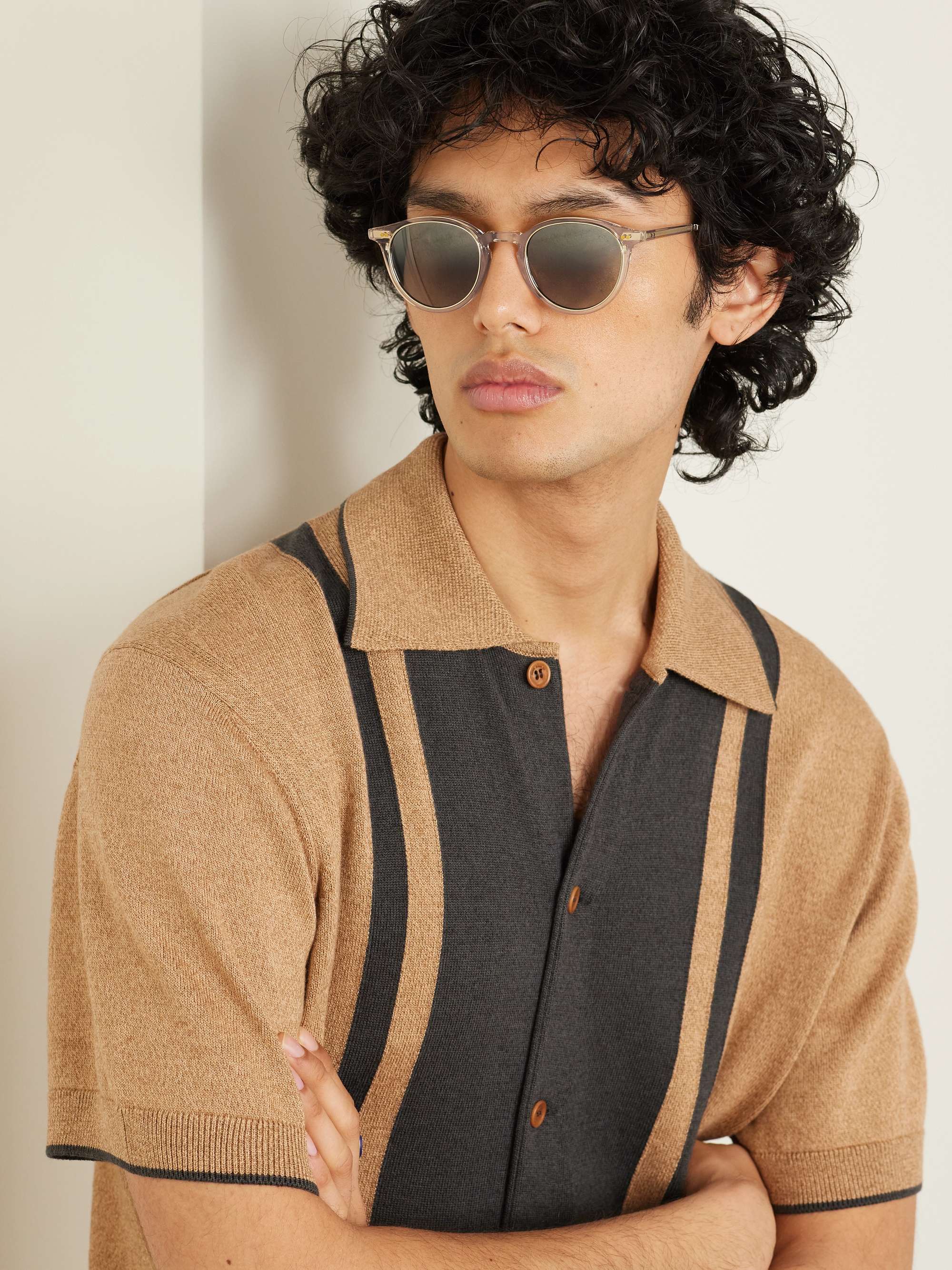 MR LEIGHT Marmont II Round-Frame Acetate Sunglasses for Men | MR PORTER