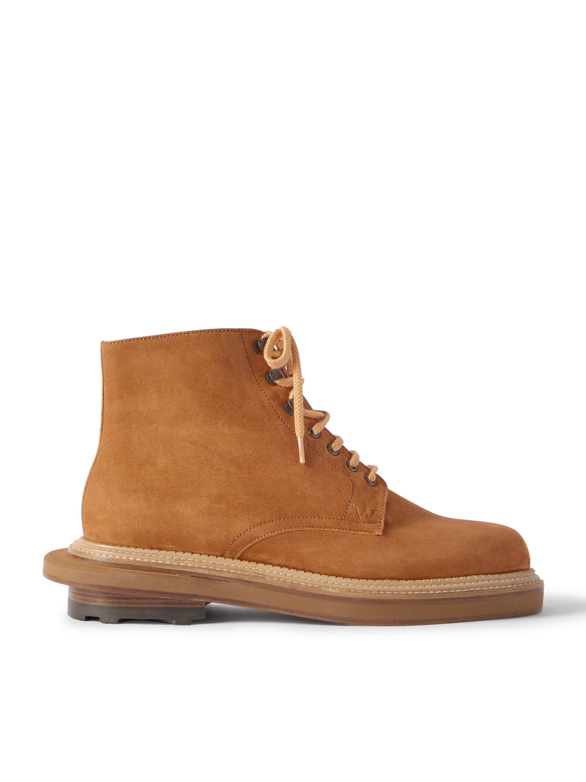 J.M. Weston Sacai Suede Boots