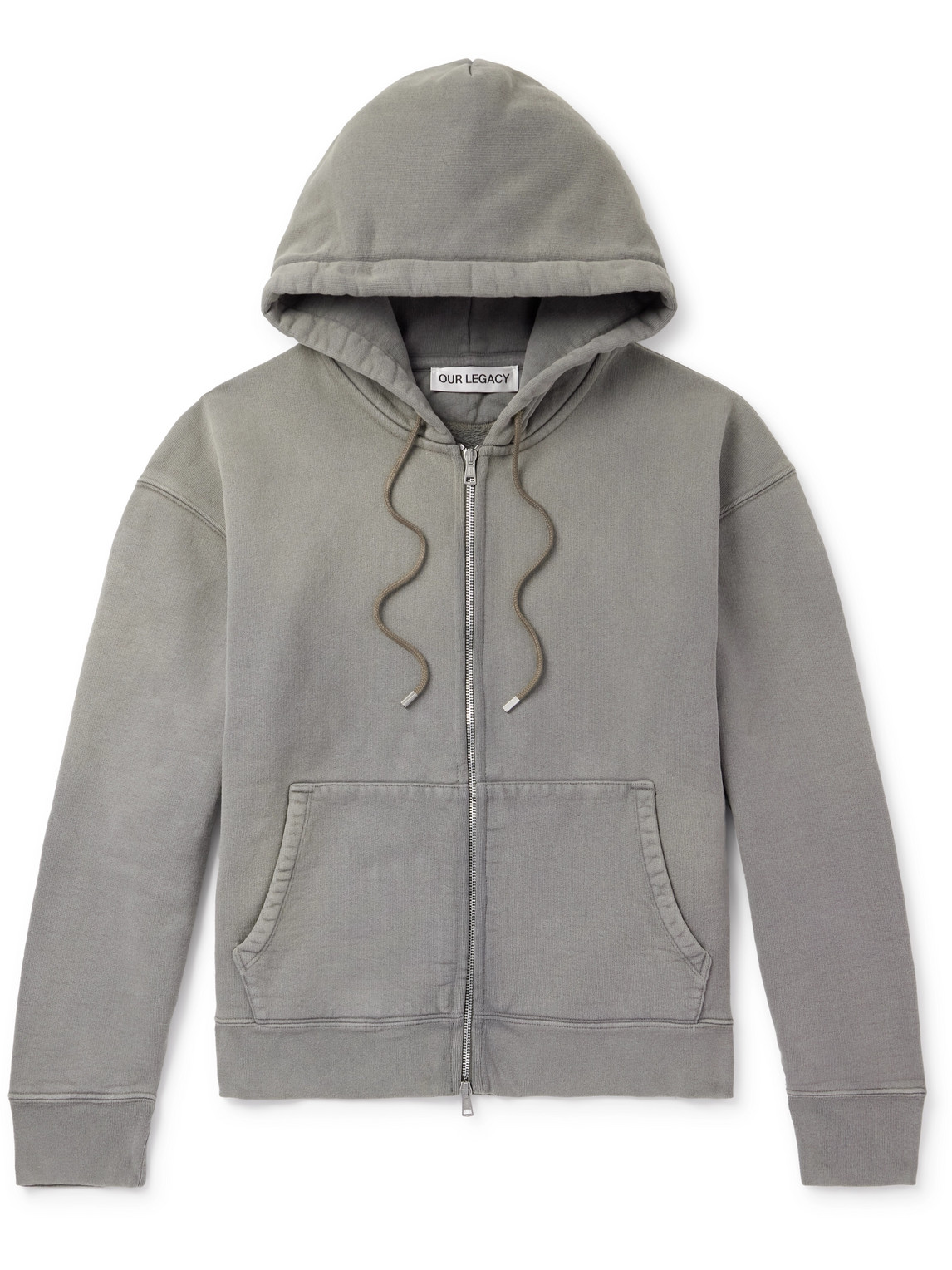 Rascal Cotton-Jersey Zip-Up Hoodie