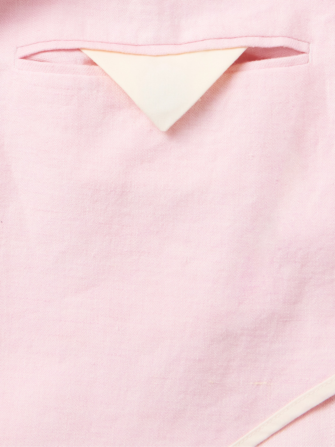Shop Oliver Spencer Wyndhams Unstructured Linen Suit Jacket In Pink