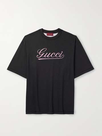 Fashion gucci oversized tee