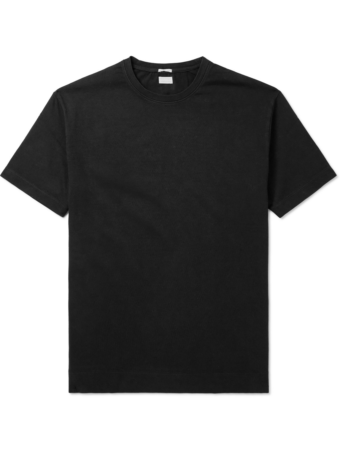 Massimo Alba Nevis Cotton-jersey T-shirt In Black