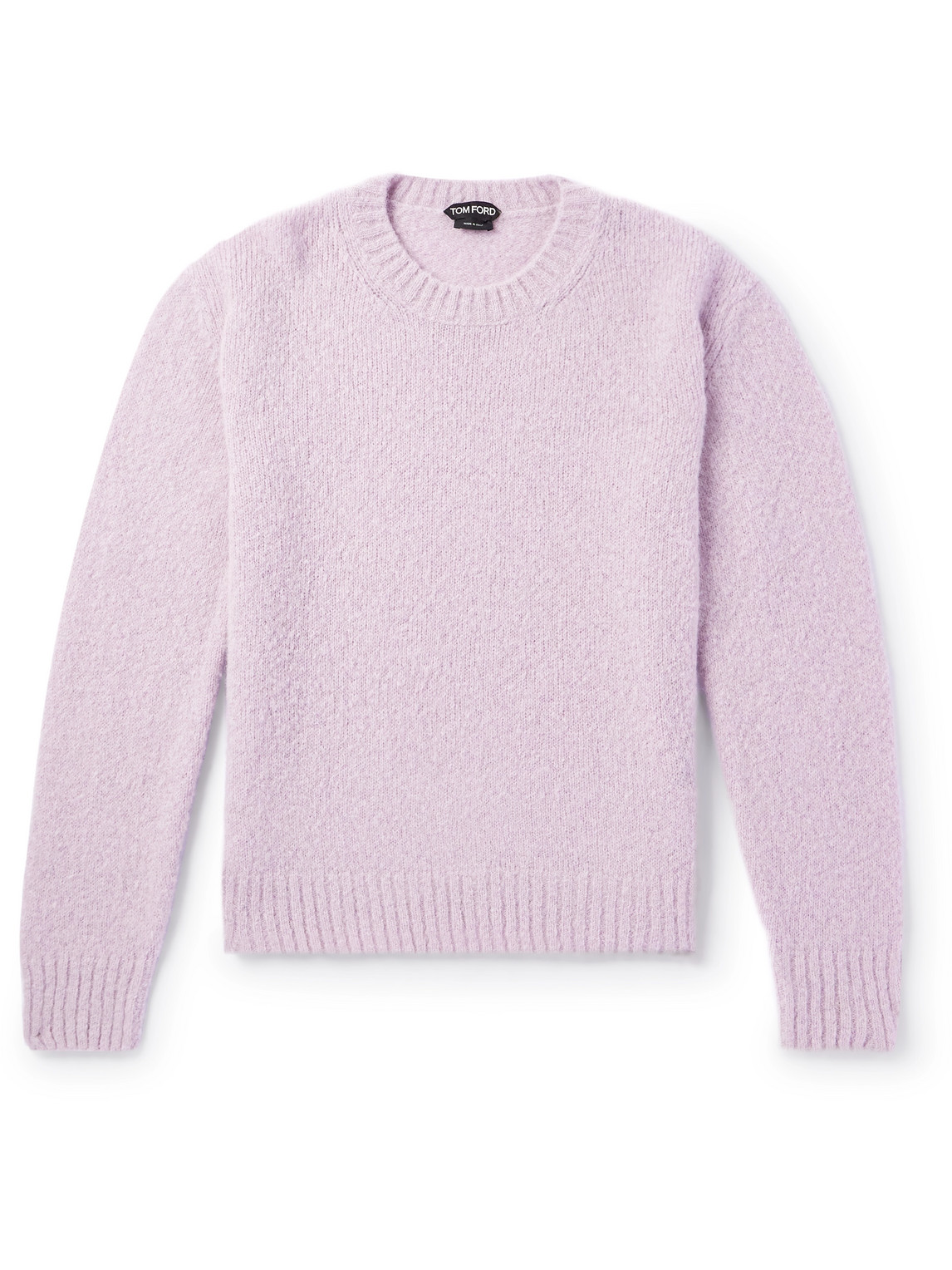 Tom Ford Alpaca-blend Sweater In Pink