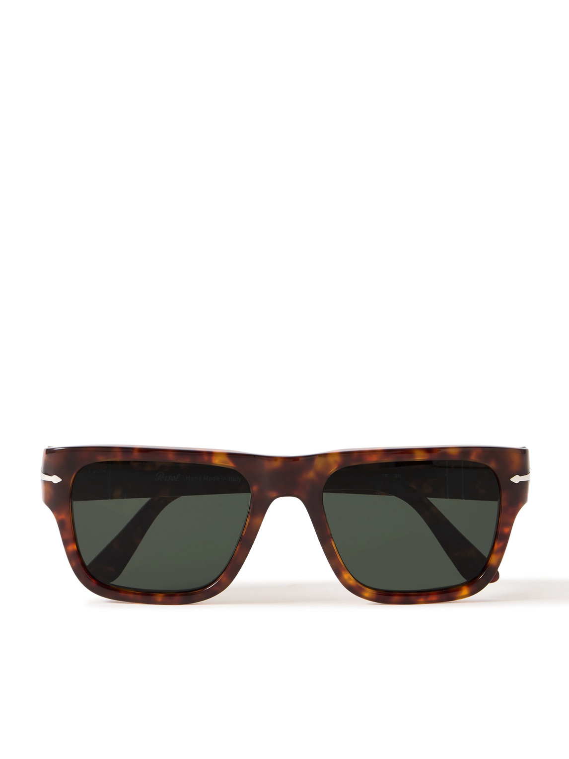 Persol D Frame Tortoiseshell Acetate Sunglasses Men Tortoiseshell for Men