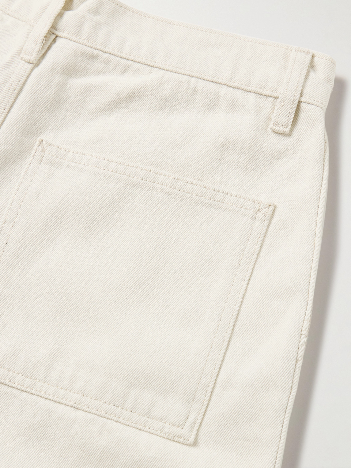 Shop Ssam Tapered Jeans In Neutrals