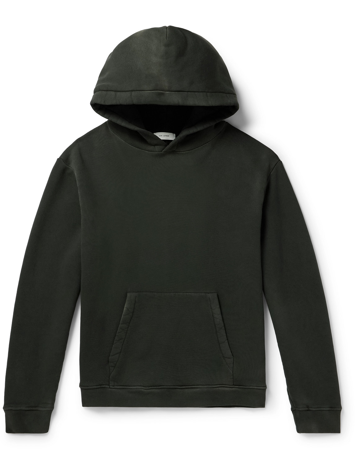 Shop Ssam Cotton-jersey Hoodie In Gray
