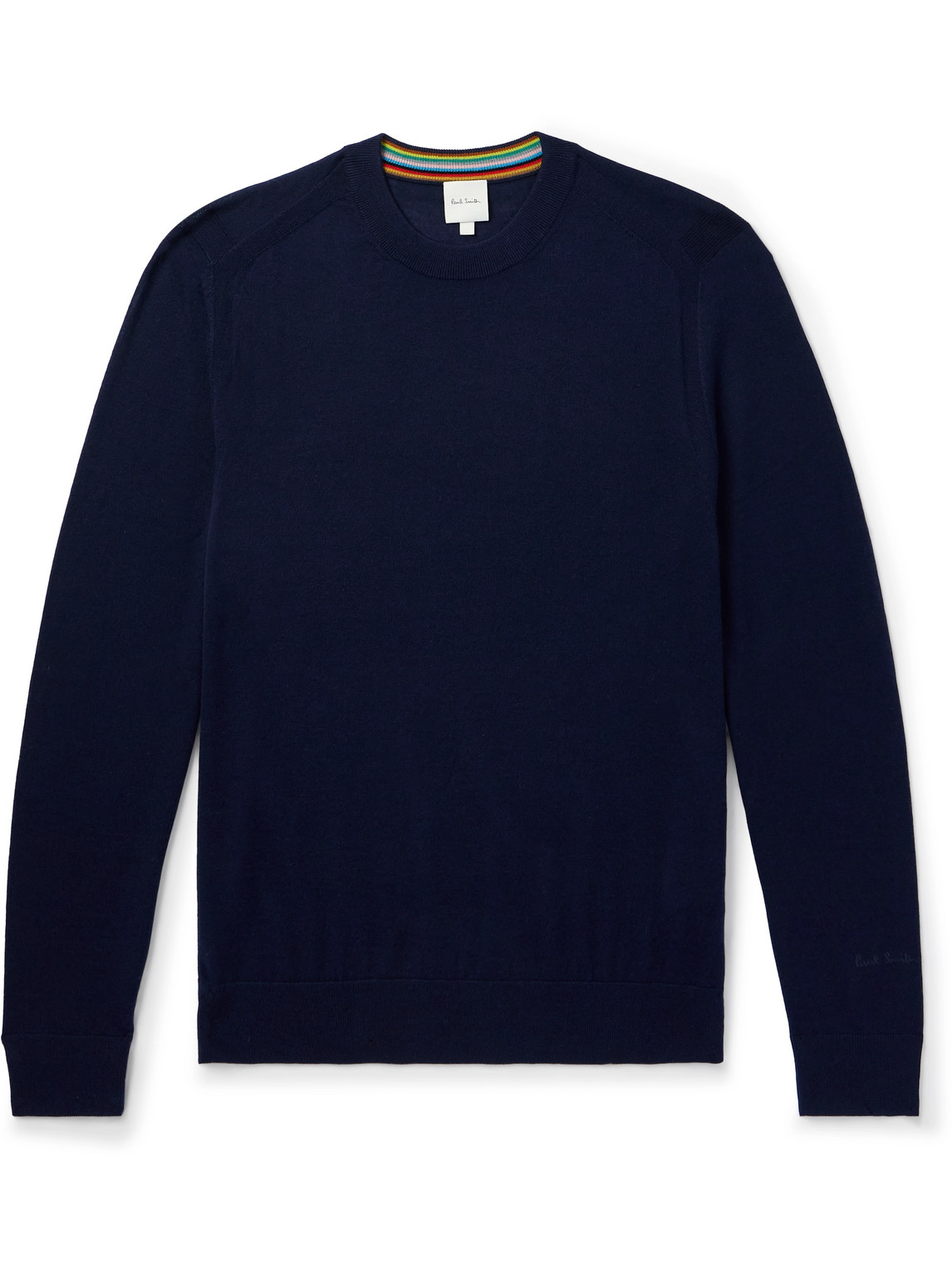 Paul Smith Merino Wool Sweater In Blue