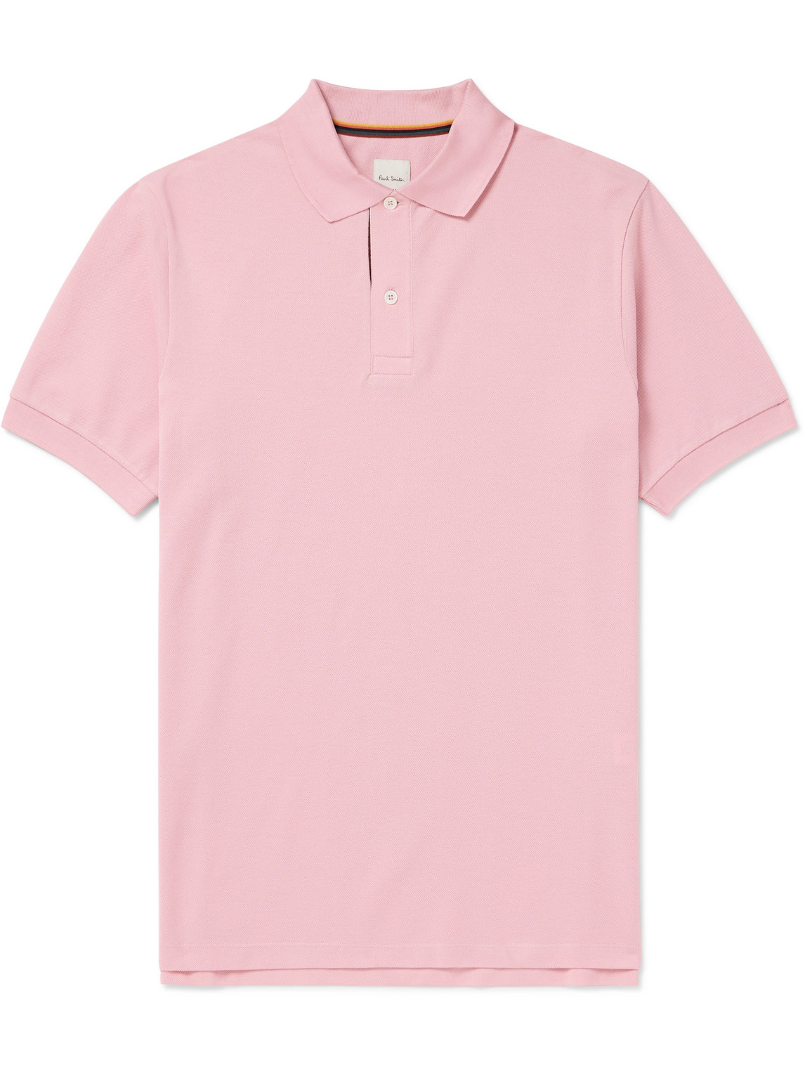 Paul Smith Cotton-piqué Polo Shirt In Pink