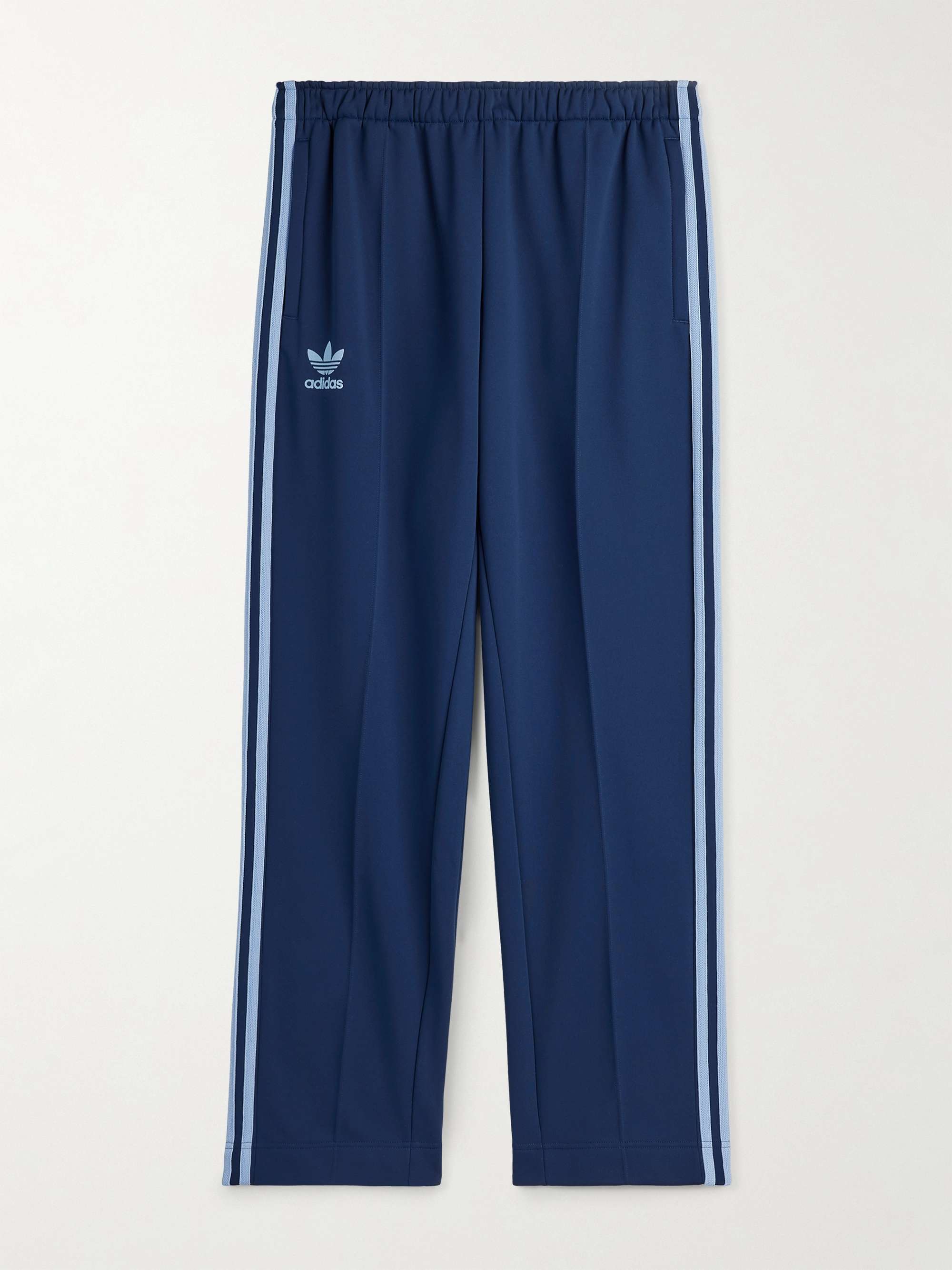 + Wales Bonner Logo-Embroidered Recycled-Jersey Track Pants