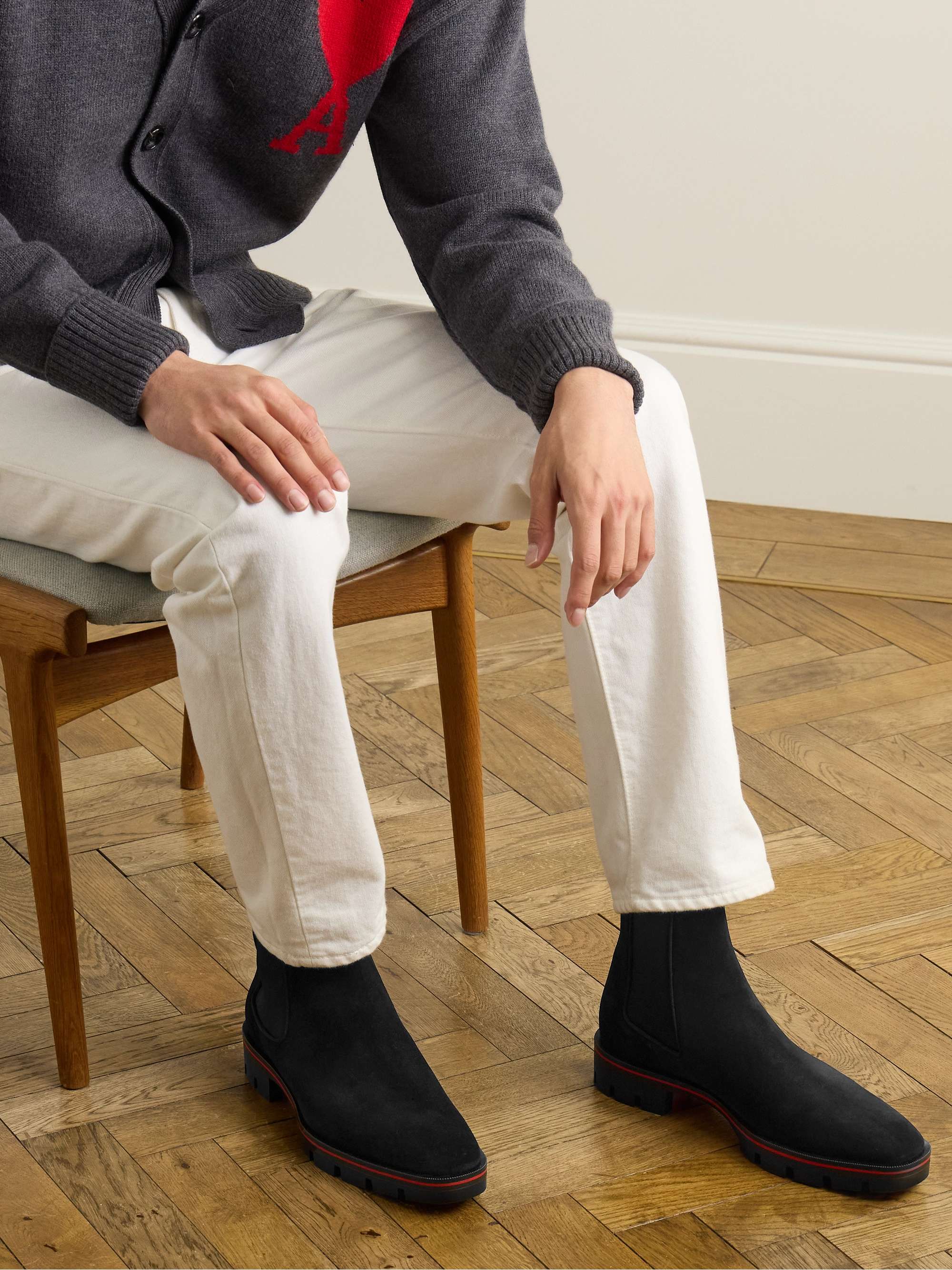 Alpinosol Suede Chelsea Boots