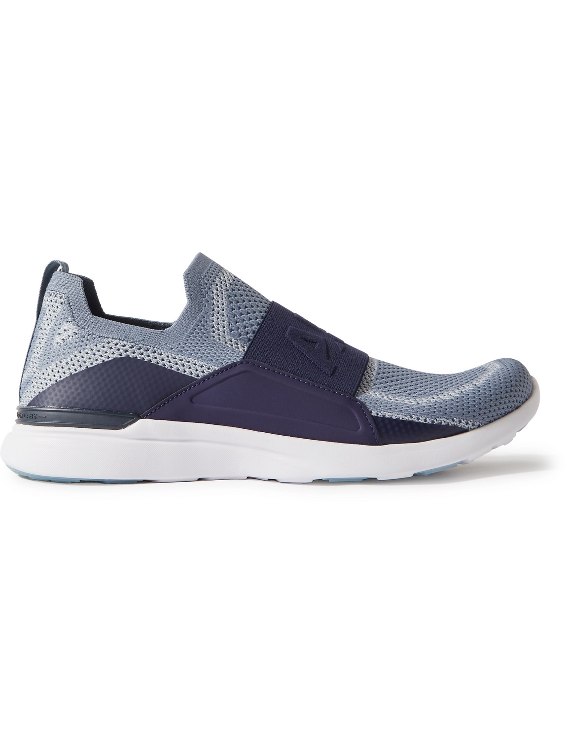 Shop Apl Athletic Propulsion Labs Techloom Bliss Slip-on Running Sneakers In Blue