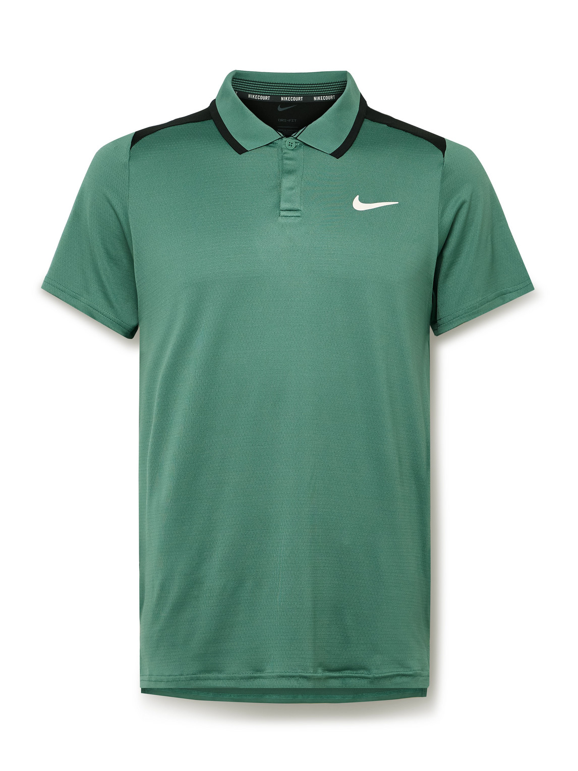 Shop Nike Court Slim-fit Dri-fit Adv Polo Shirt In Green