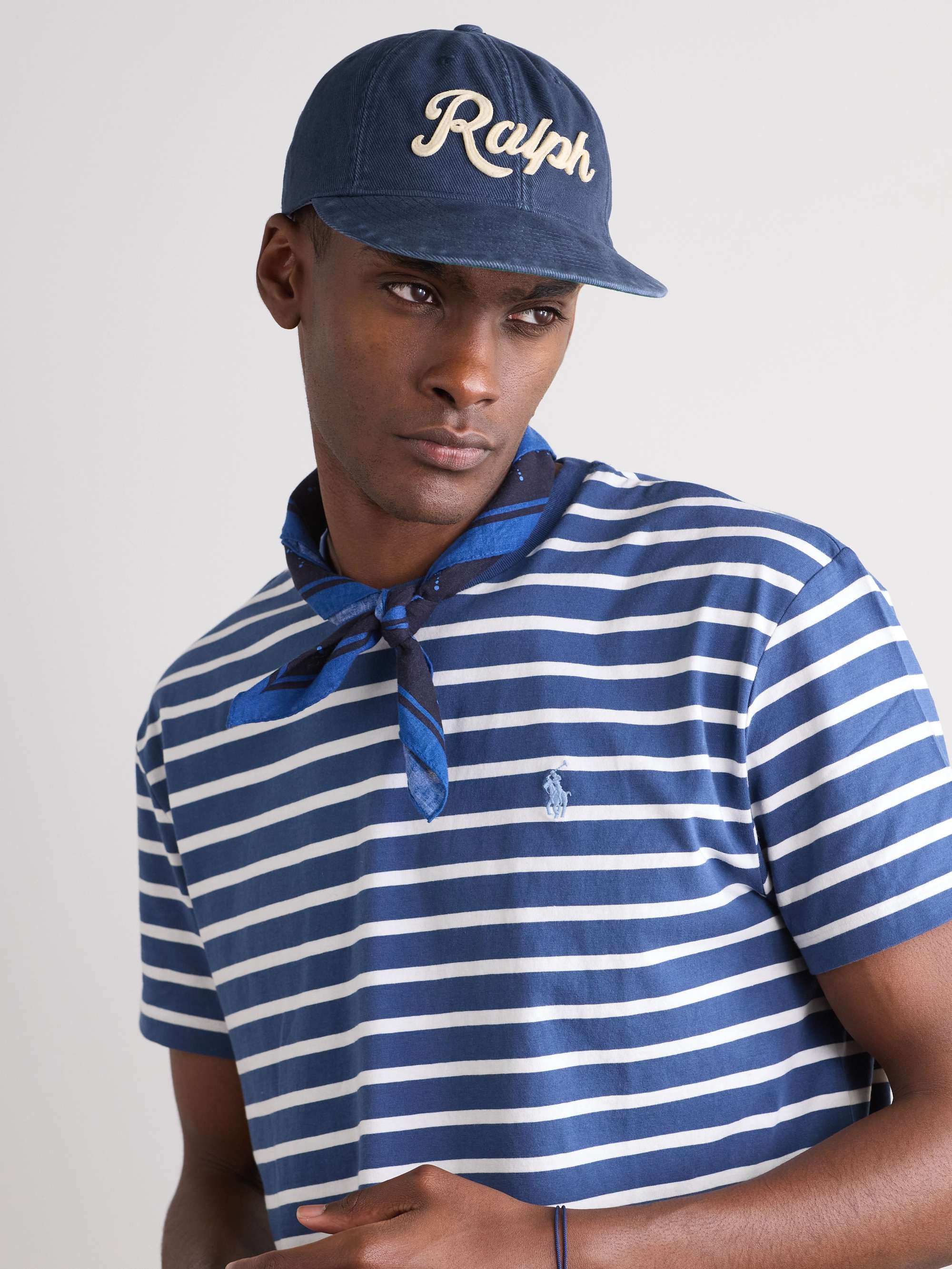 POLO RALPH LAUREN Logo Appliqued Cotton Twill Baseball Cap for Men MR PORTER