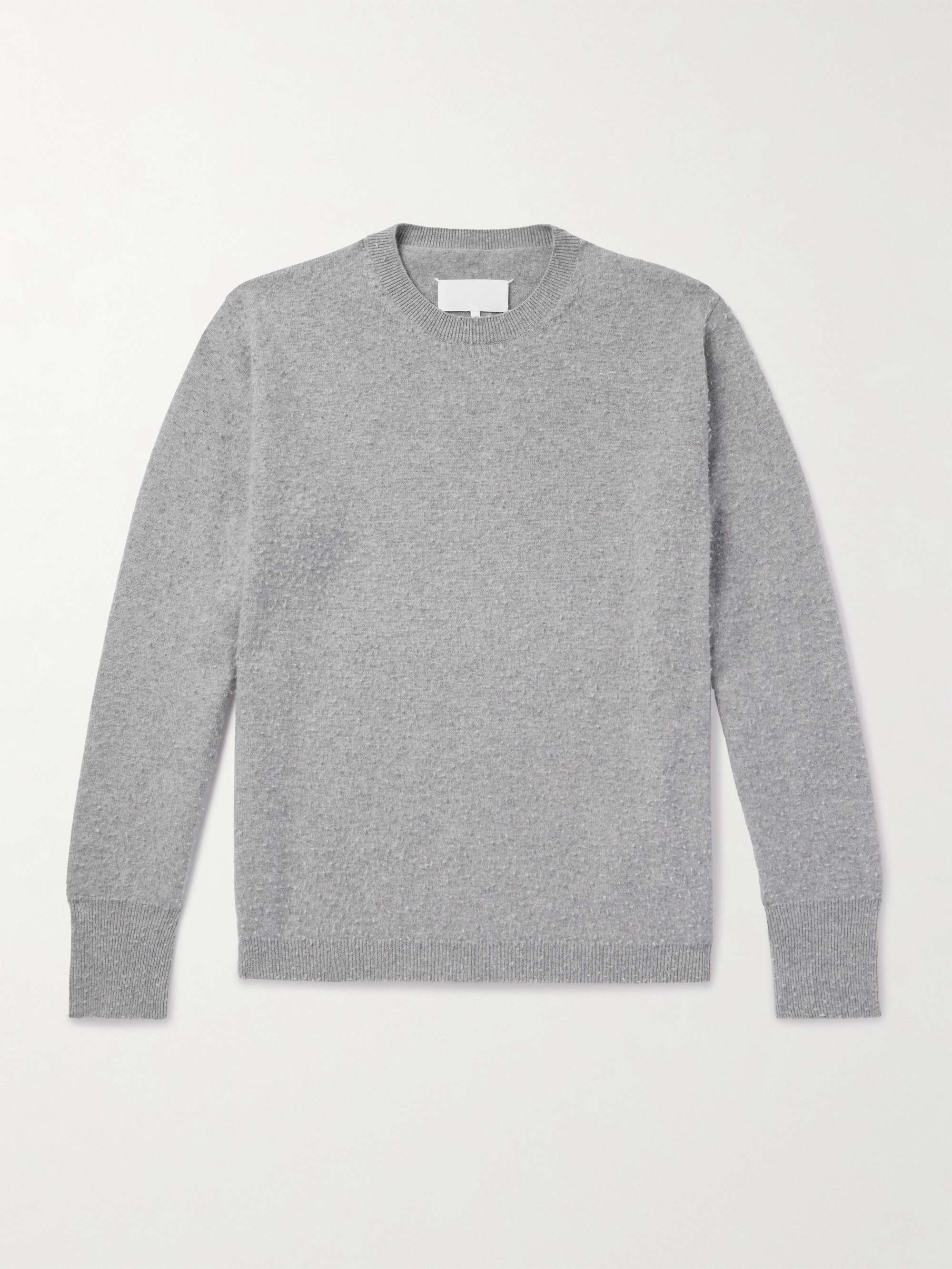 MAISON MARGIELA Pullover aus einer gebursteten Kaschmir Baumwollmischung for Men MR PORTER