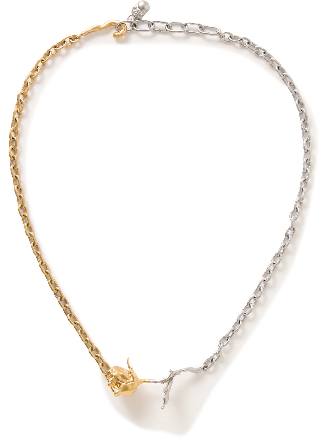 Marni Gold-tone And Palladium Necklace