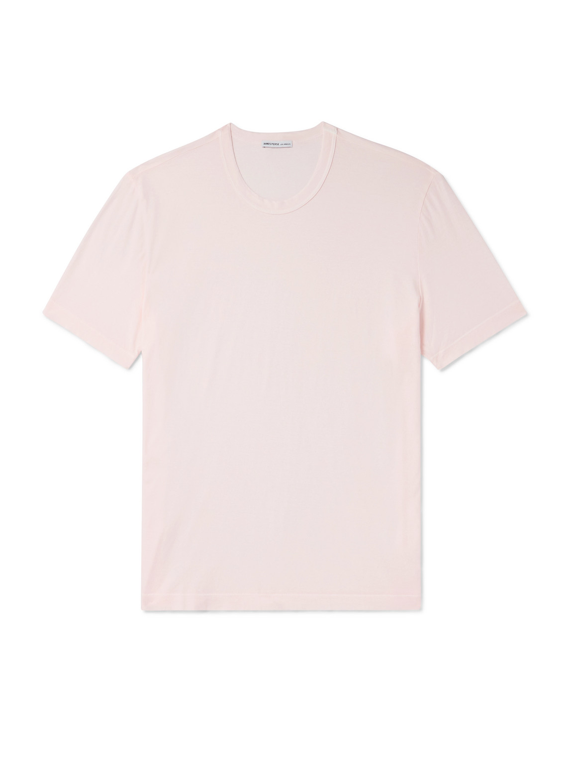 James Perse Cotton-jersey T-shirt In Pink