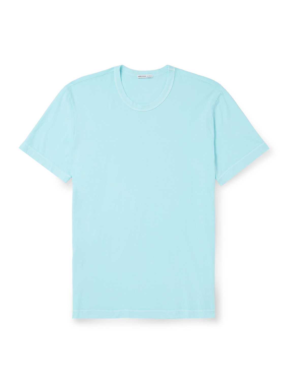 James Perse Combed Cotton-jersey T-shirt In Blue
