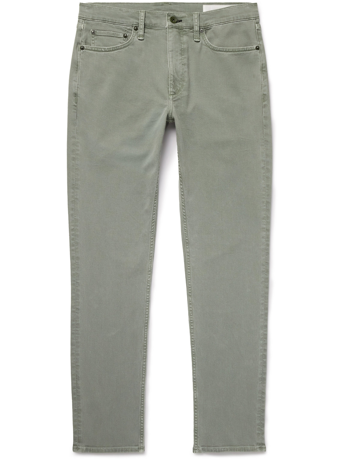Rag & Bone Fit 2 Slim-fit Straight-leg Aero Stretch Jeans In Green
