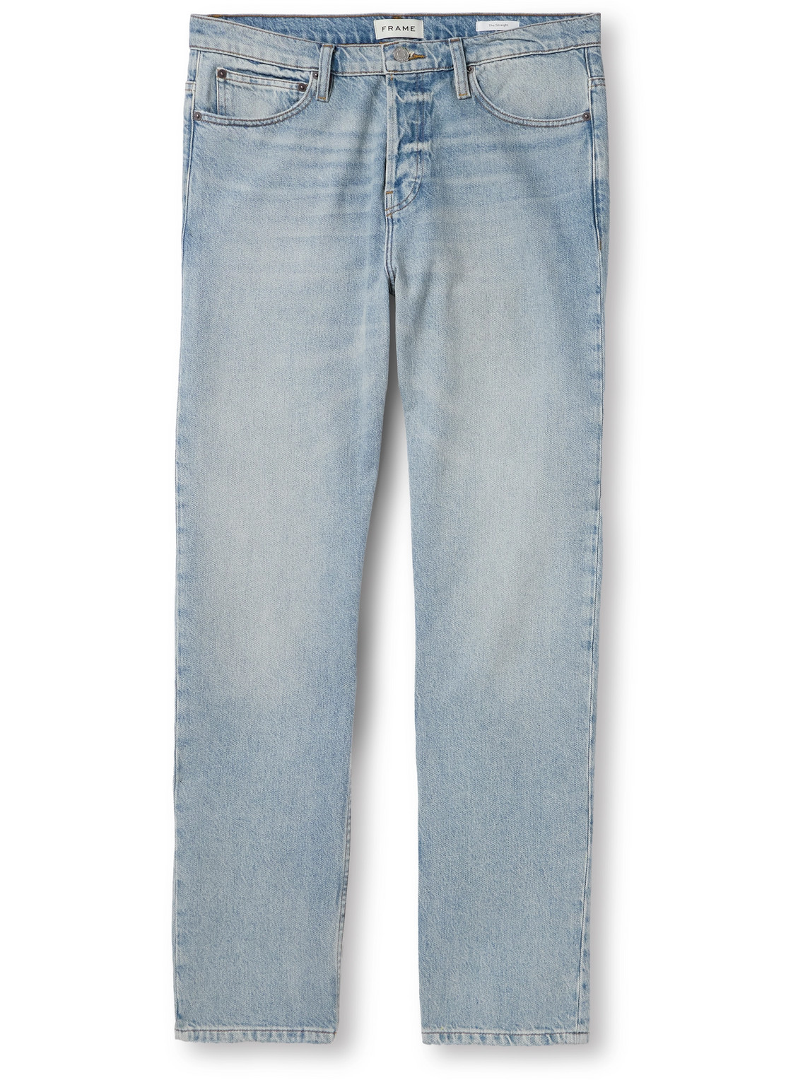 Frame The Straight Straight-leg Jeans In Blue