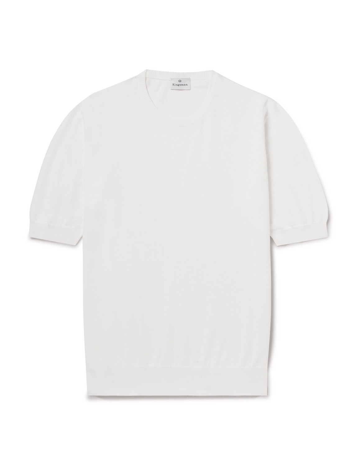 Kingsman Rob Cotton T-shirt In White