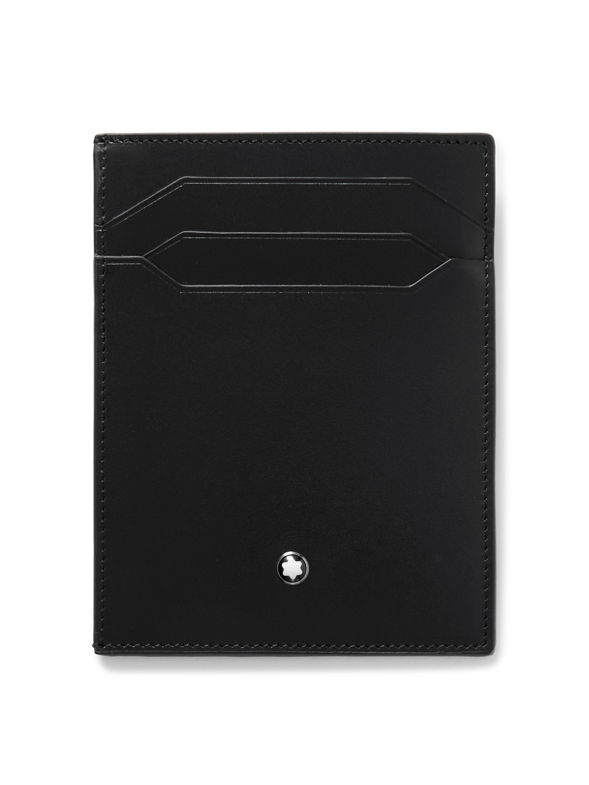 Montblanc Meisterstück Leather Cardholder In Black