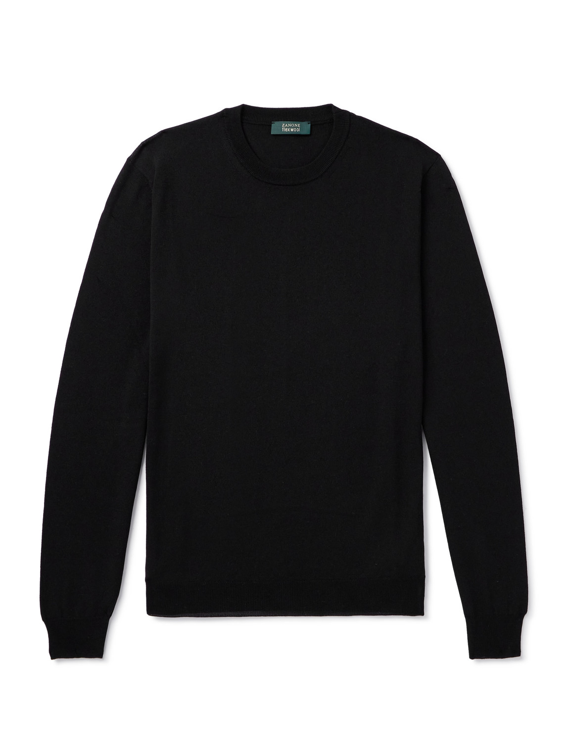 Incotex Flexwool Sweater In Black