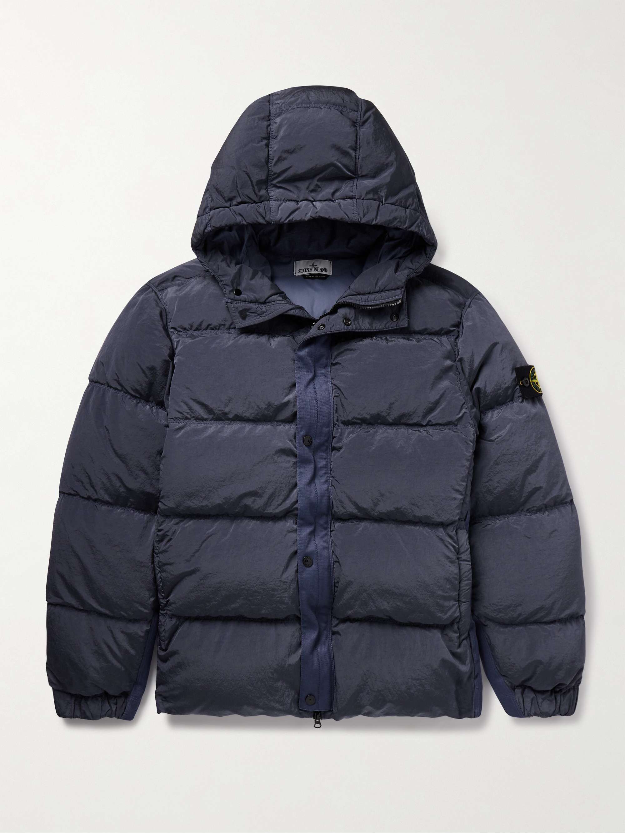 Mens stone island down jacket hotsell