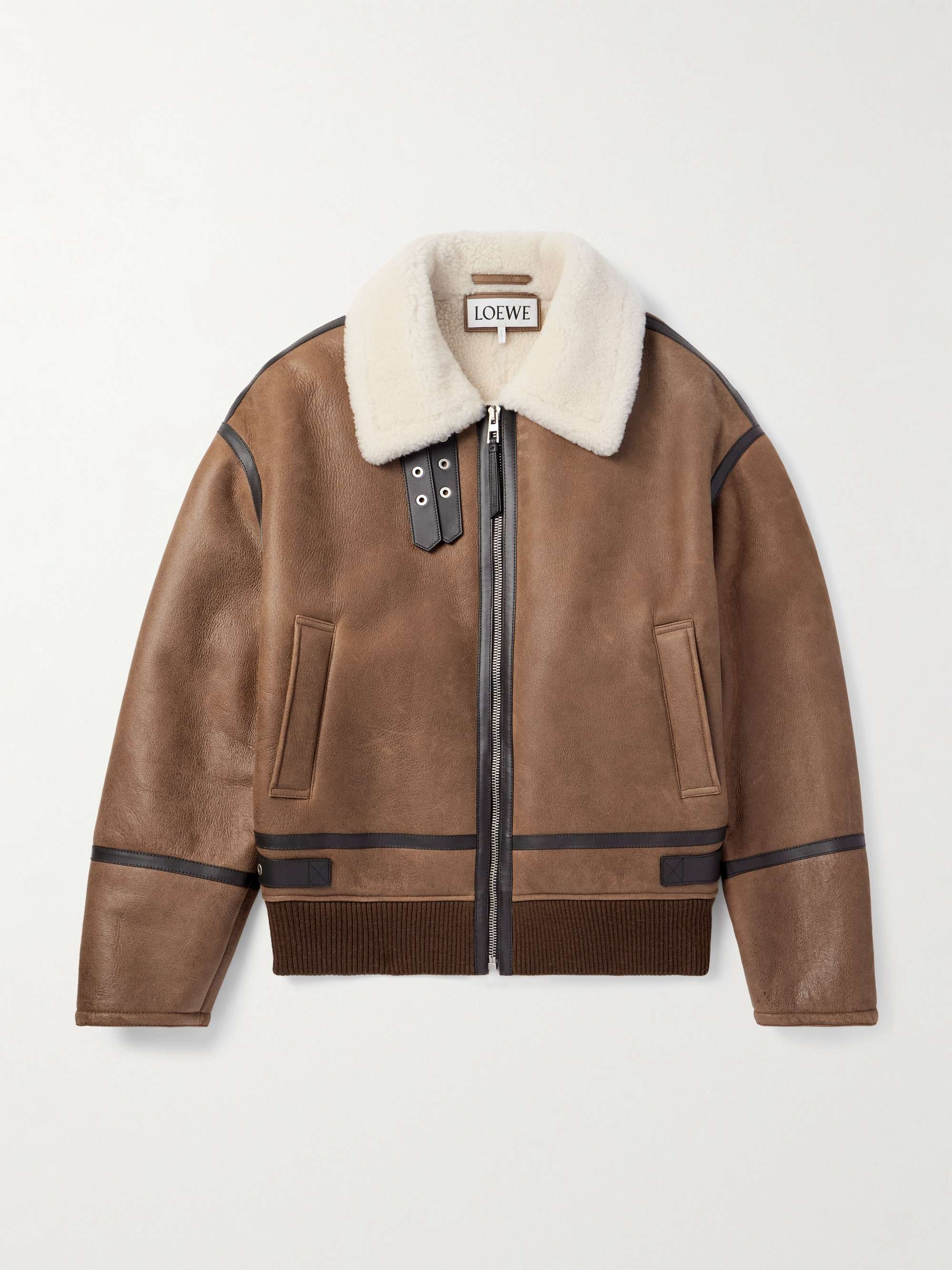 Loewe shearling coat hotsell