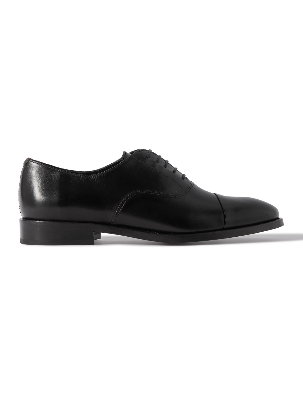 Paul Smith Bari Leather Oxford Shoes In Black
