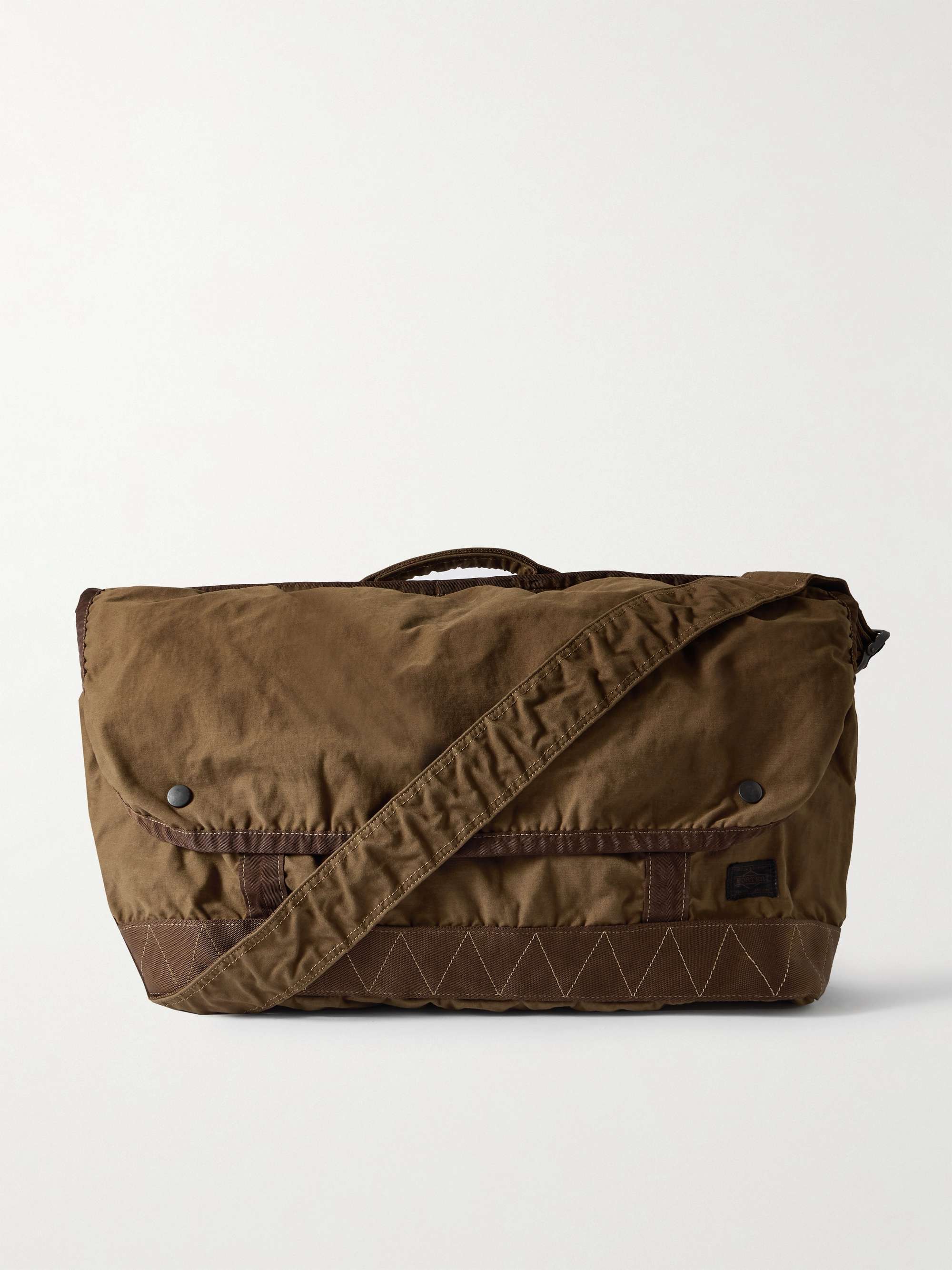 Crag L Canvas Messenger Bag