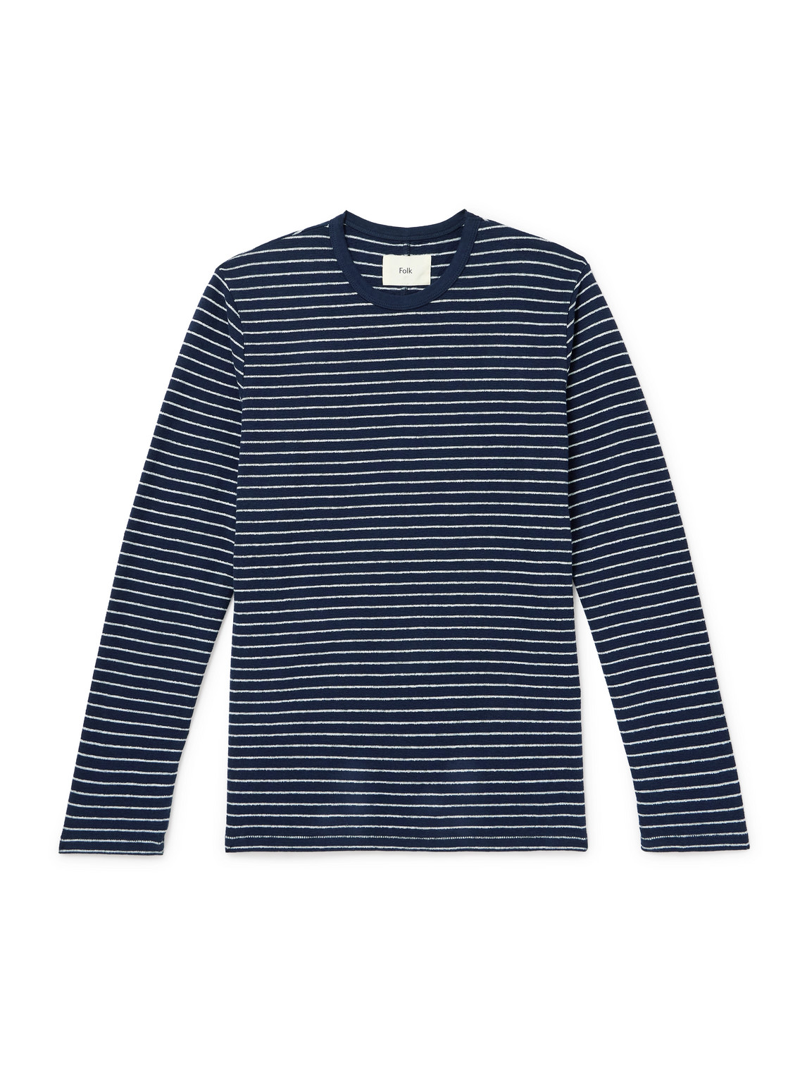 Striped Cotton-Jersey T-Shirt