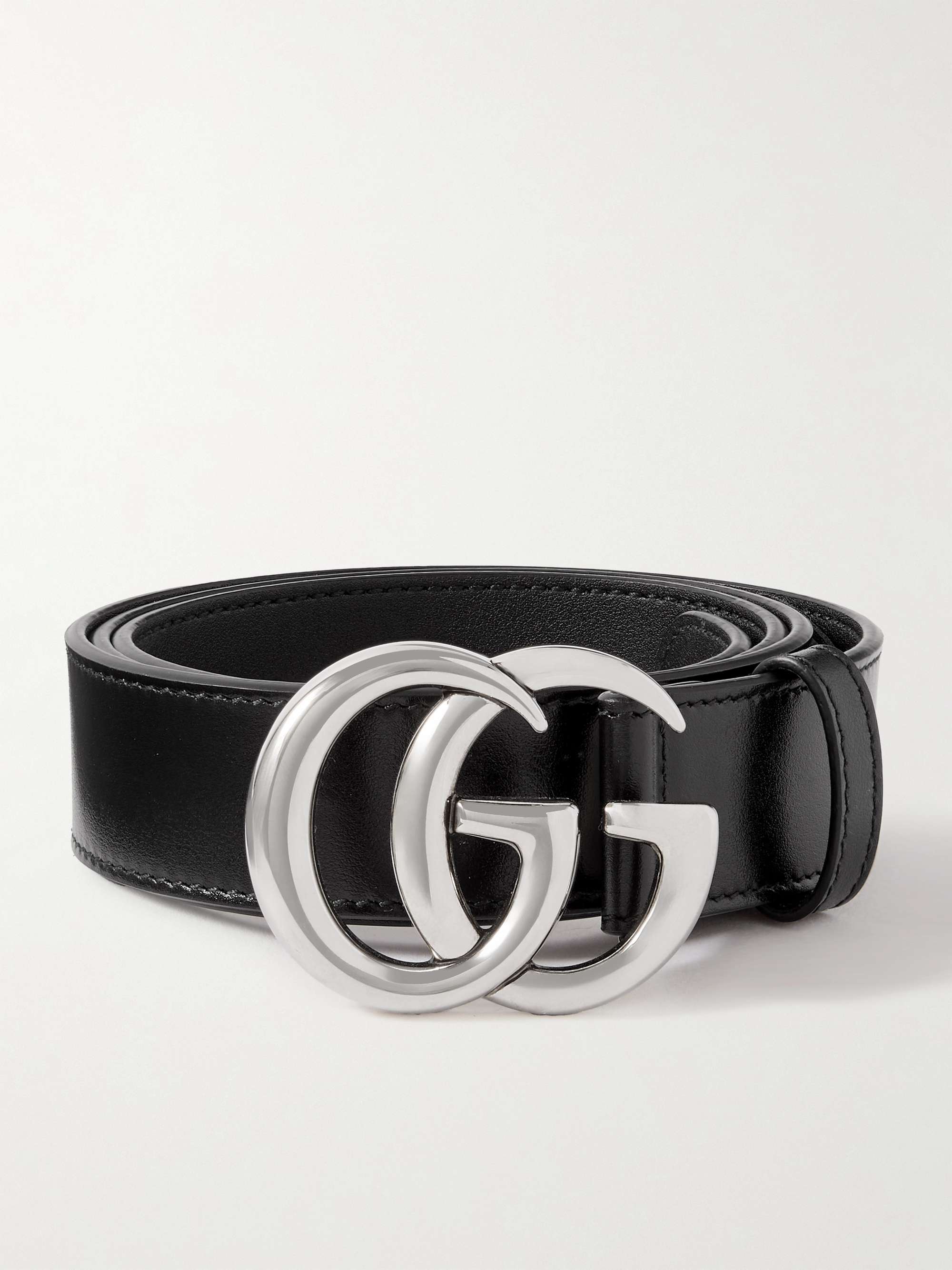 GUCCI 3cm Marmont Glossed Leather Belt for Men MR PORTER