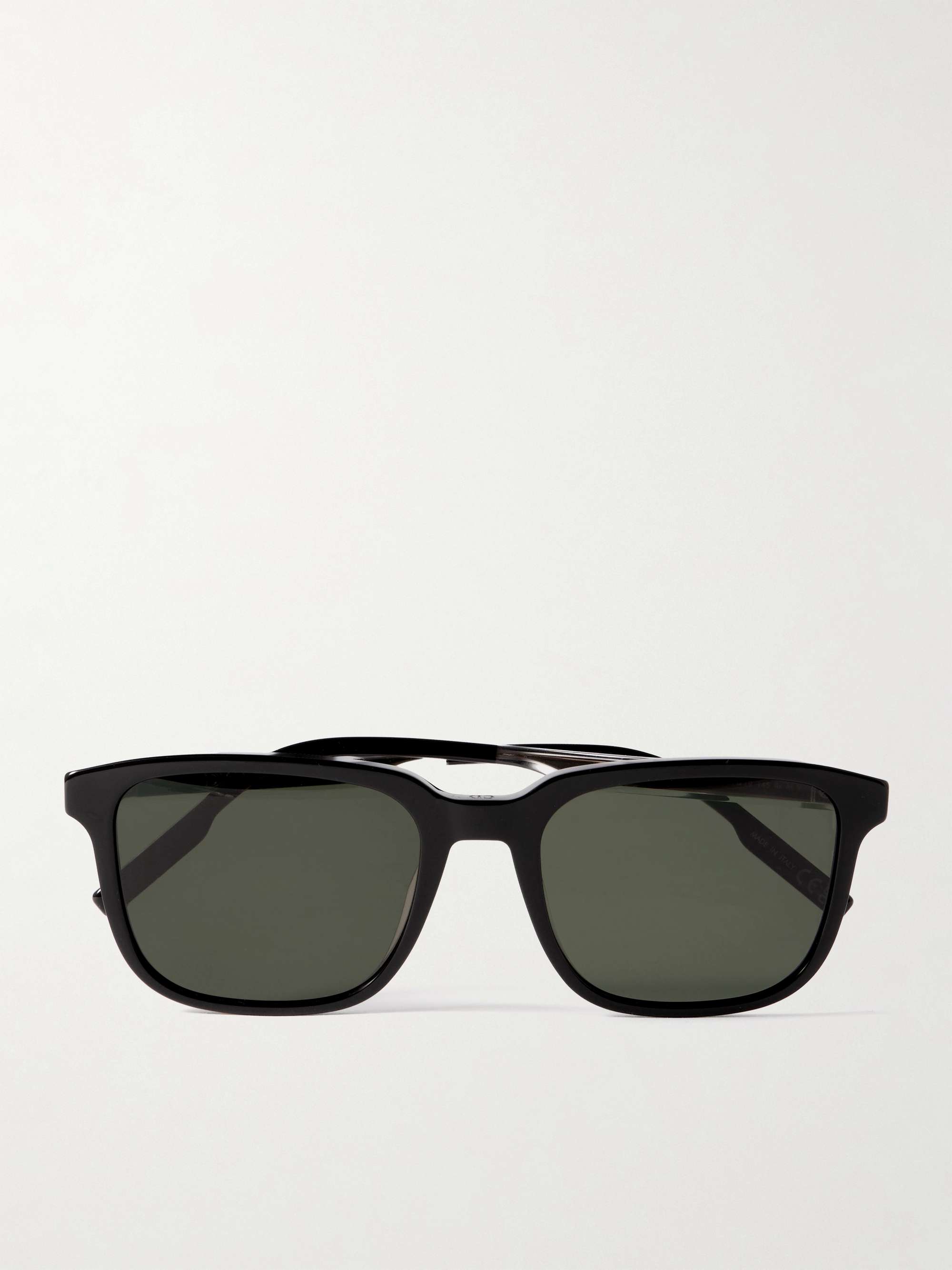 DIOR EYEWEAR DiorTag SU Square Frame Acetate and Gold Tone Sunglasses for Men MR PORTER