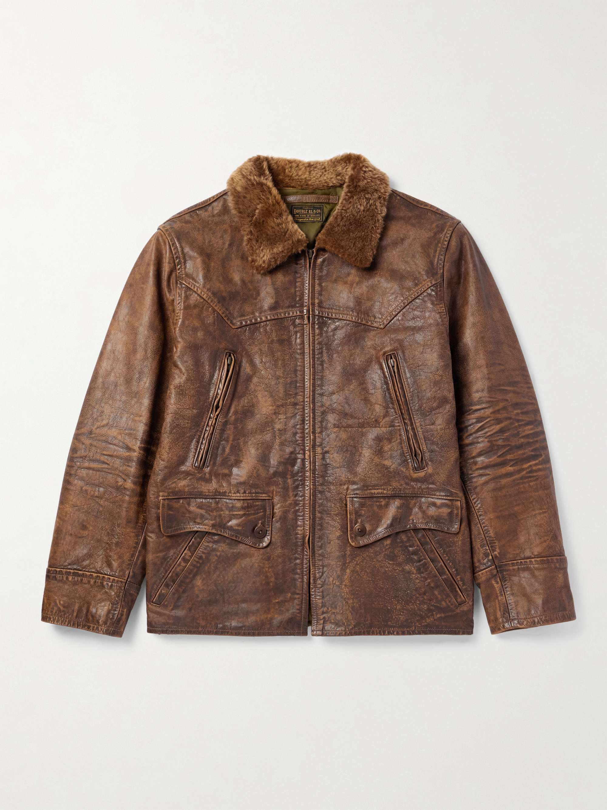 Rrl shearling online