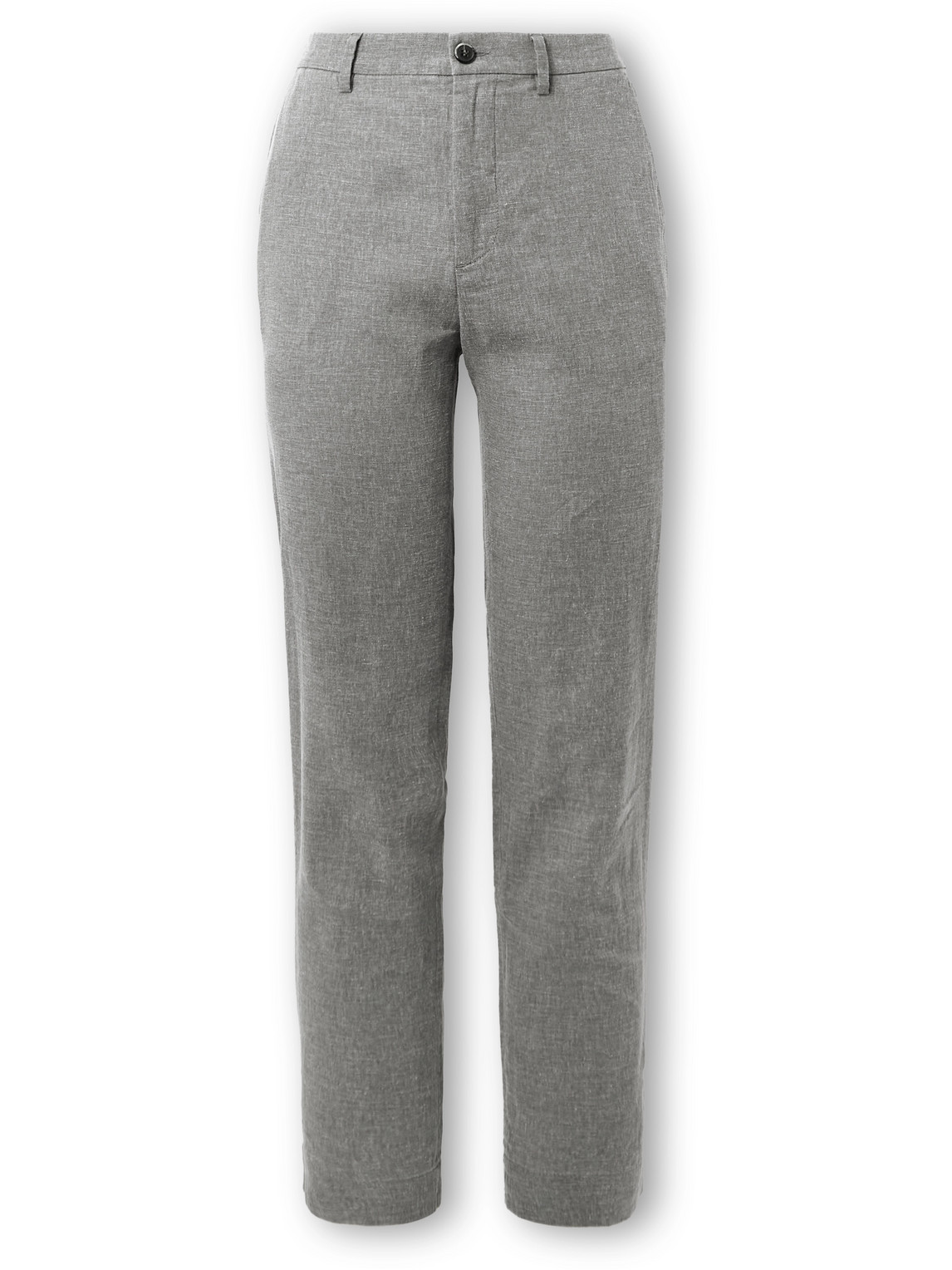 Pinco Tapered Linen-Blend Trousers