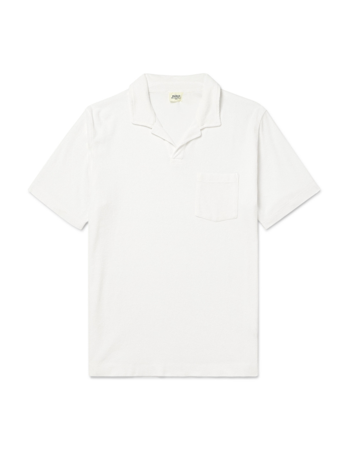 Cotton-Terry Polo Shirt