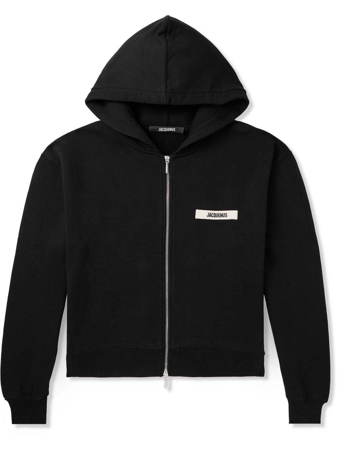 Logo-Appliquéd Cotton-Jersey Hoodie